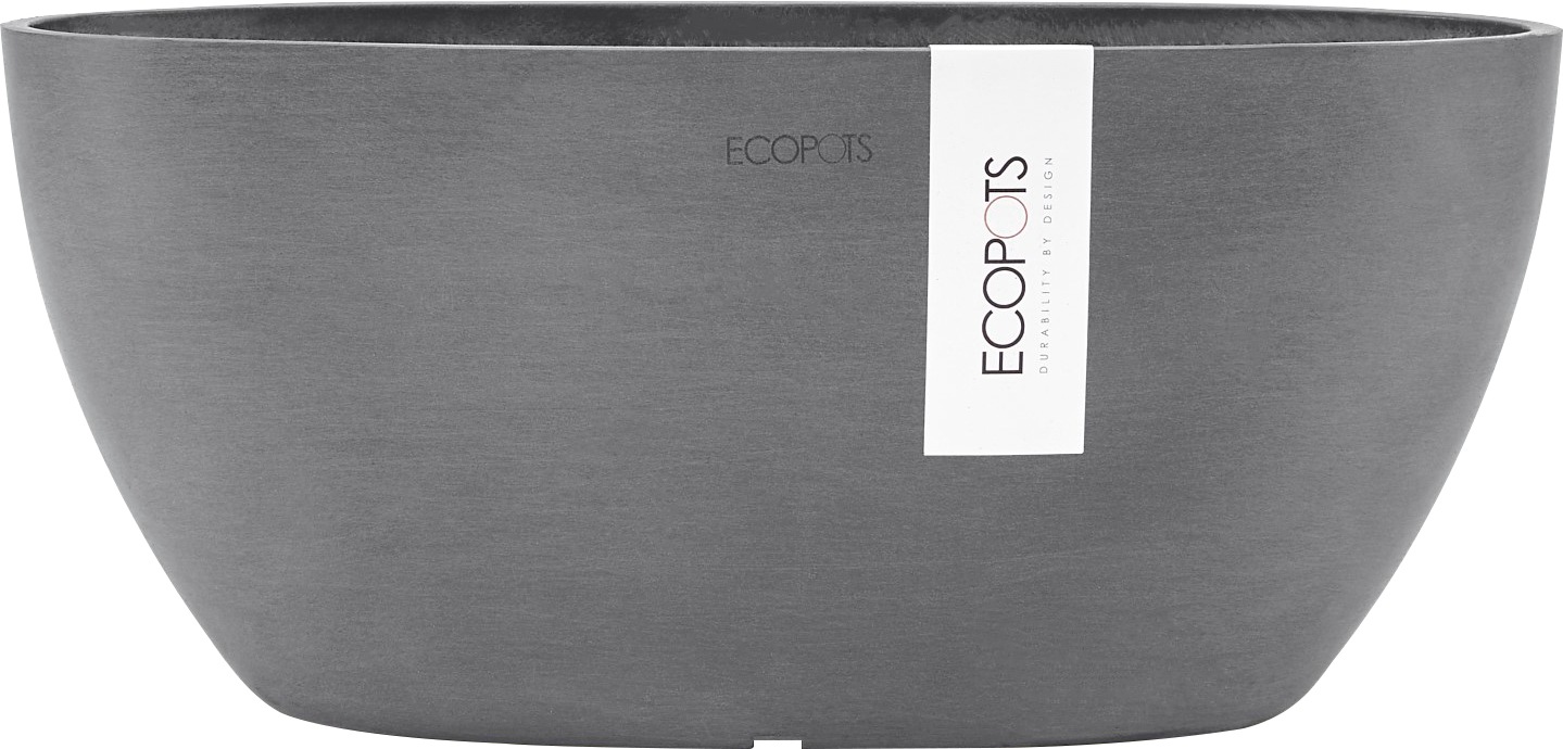 ECOPOTS Blumentopf SOFIA Grey, BxTxH: 13x13x13,5 cm grau Deko Wohnaccessoires
