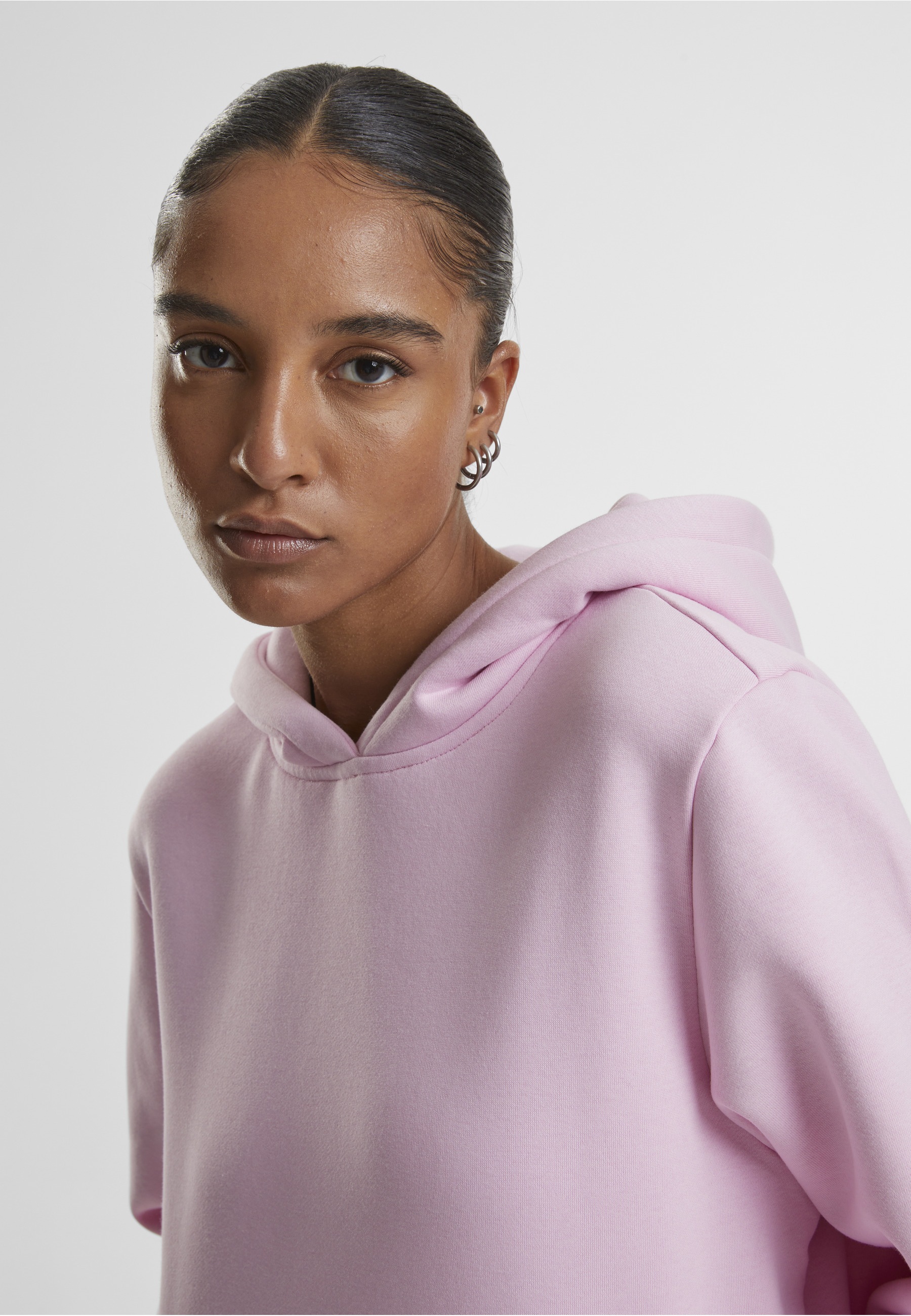 URBAN CLASSICS Kapuzensweatshirt »Urban Classics Ladies Fluffy Hoody«
