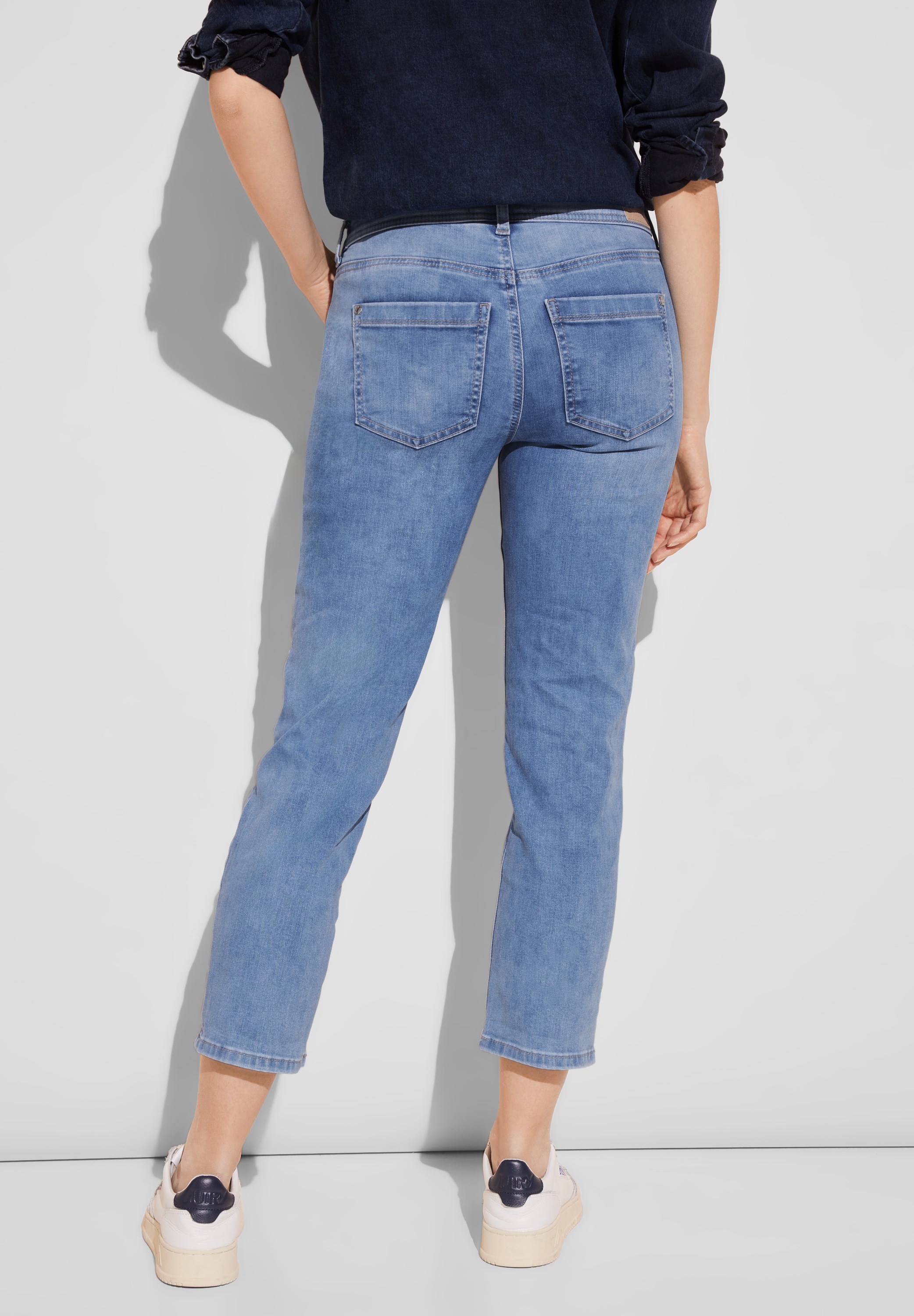 STREET ONE Comfort-fit-Jeans, Middle Waist