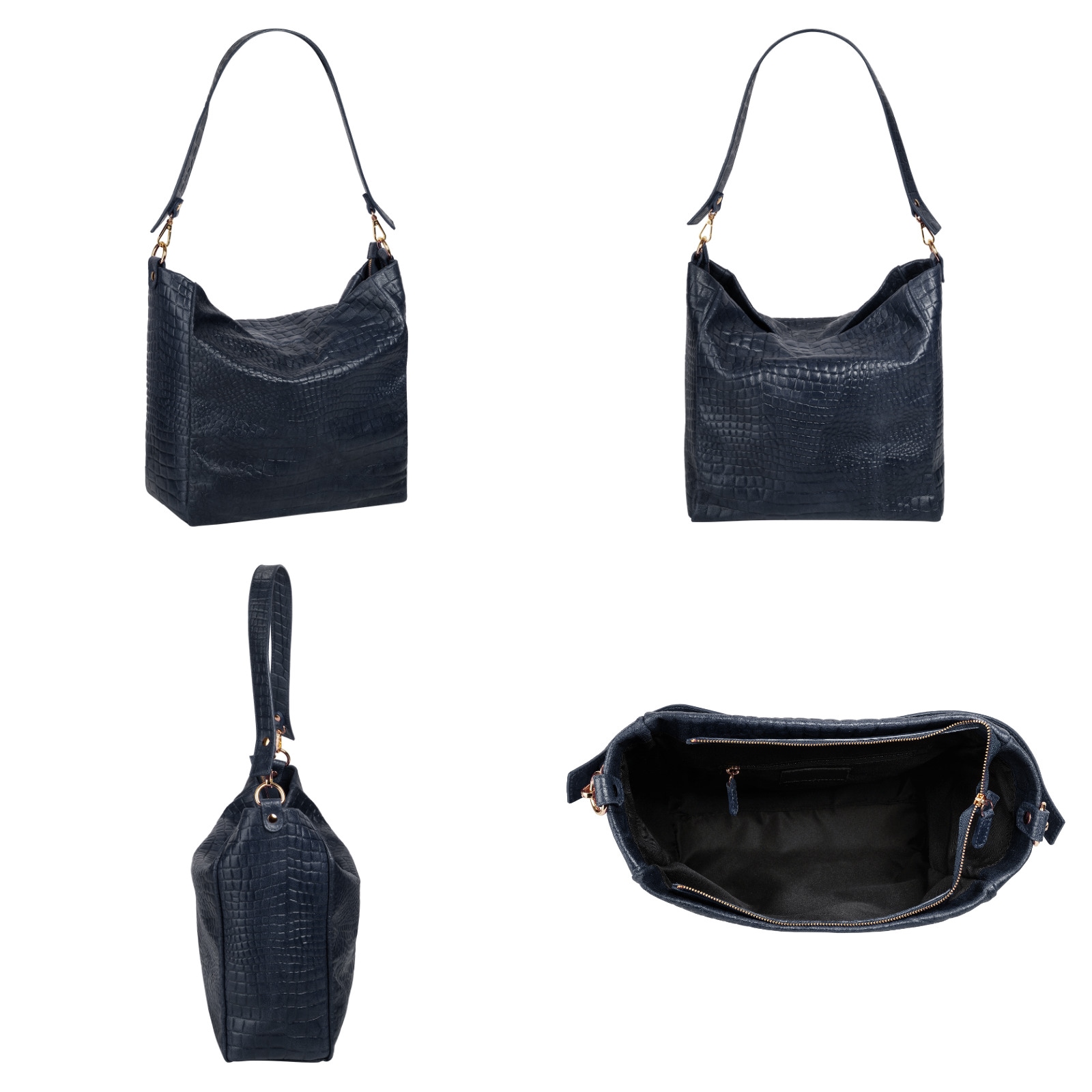 Samantha Look Shopper, echt Leder, Made in Italy