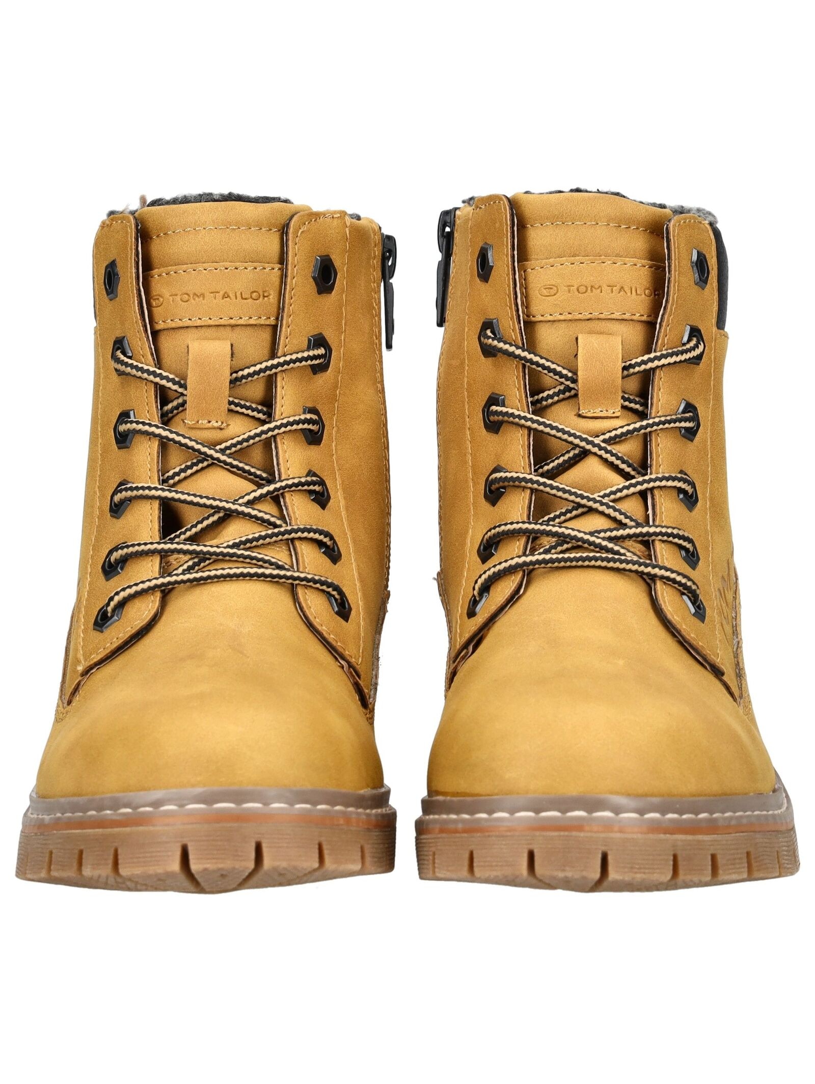 TOM TAILOR Schnürstiefelette »Tom Tailor Stiefelette Lederimitat/Textil«