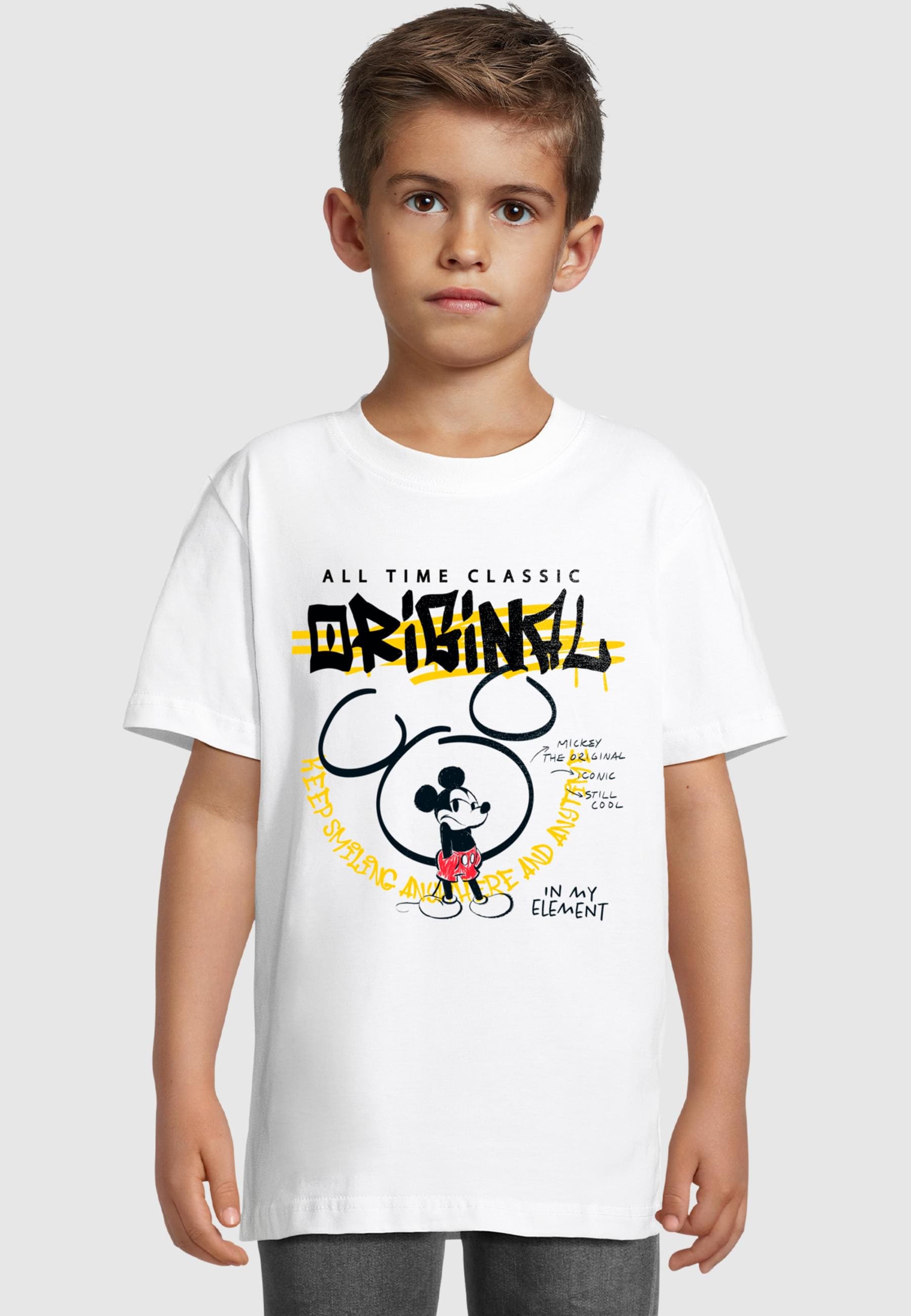 ABSOLUTE CULT T-Shirt »ABSOLUTE CULT Kids Mickey Mouse - Original Basic Tee 2.0«, (1 tlg.)