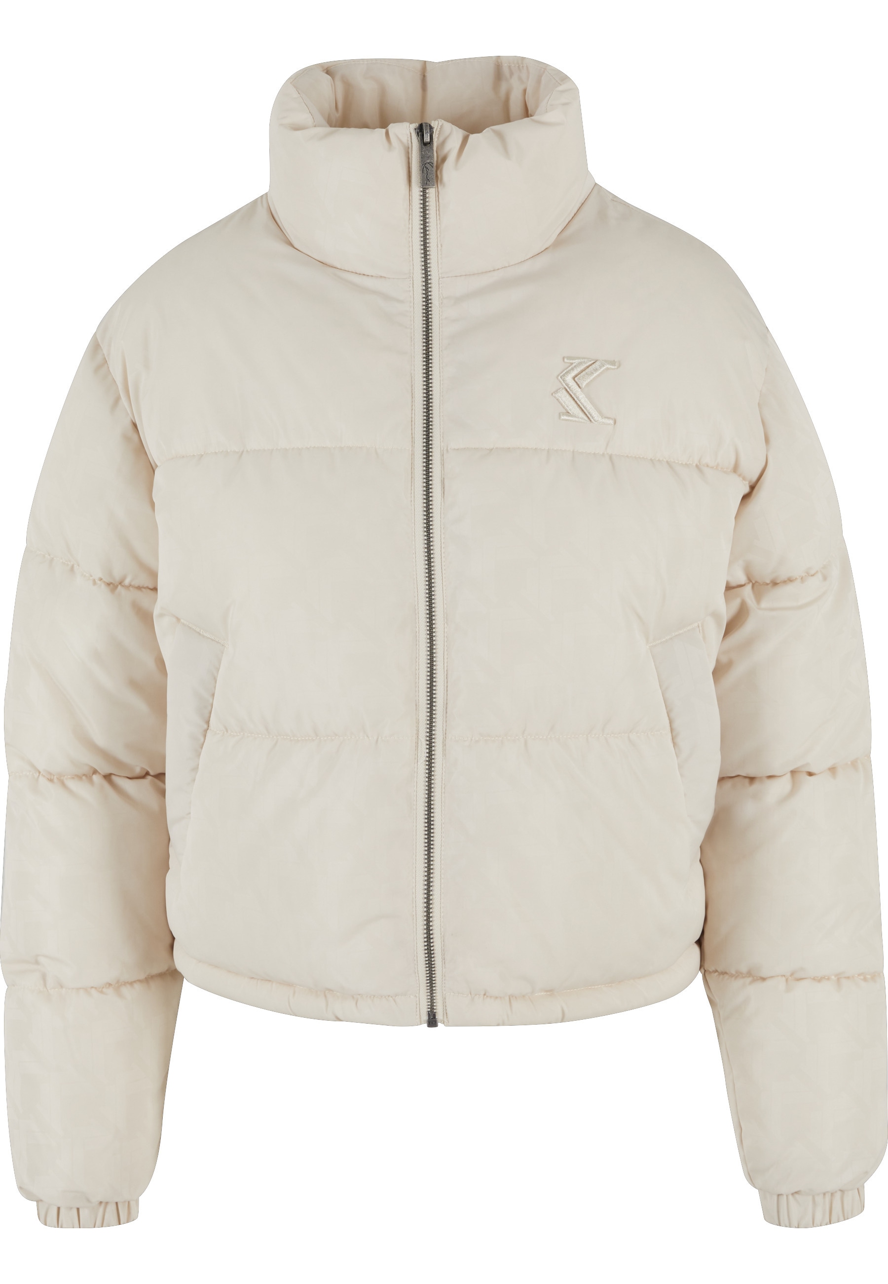 Karl Kani Winterjacke "Karl Kani Karl Kani OG AOP Crop Puffer Jacket" 1 Stk. tlg. ohne Kapuze