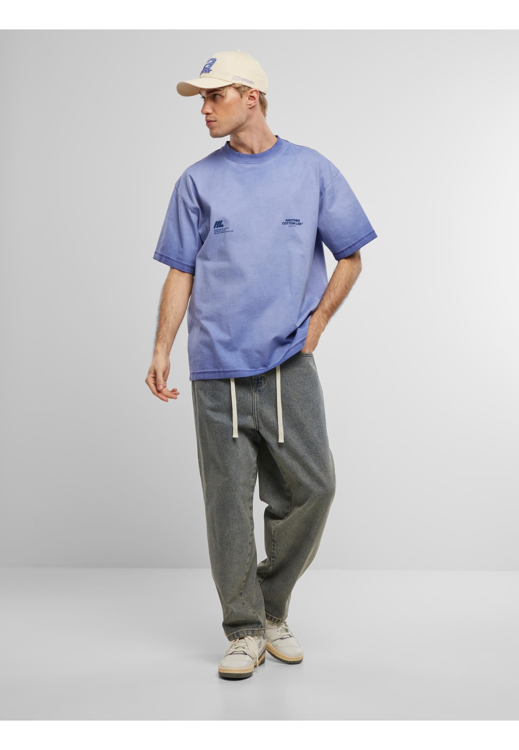 Another Cotton Lab T-Shirt »Another Cotton Lab Another Signature Washed Oversized Tshirt«, (1 tlg.)