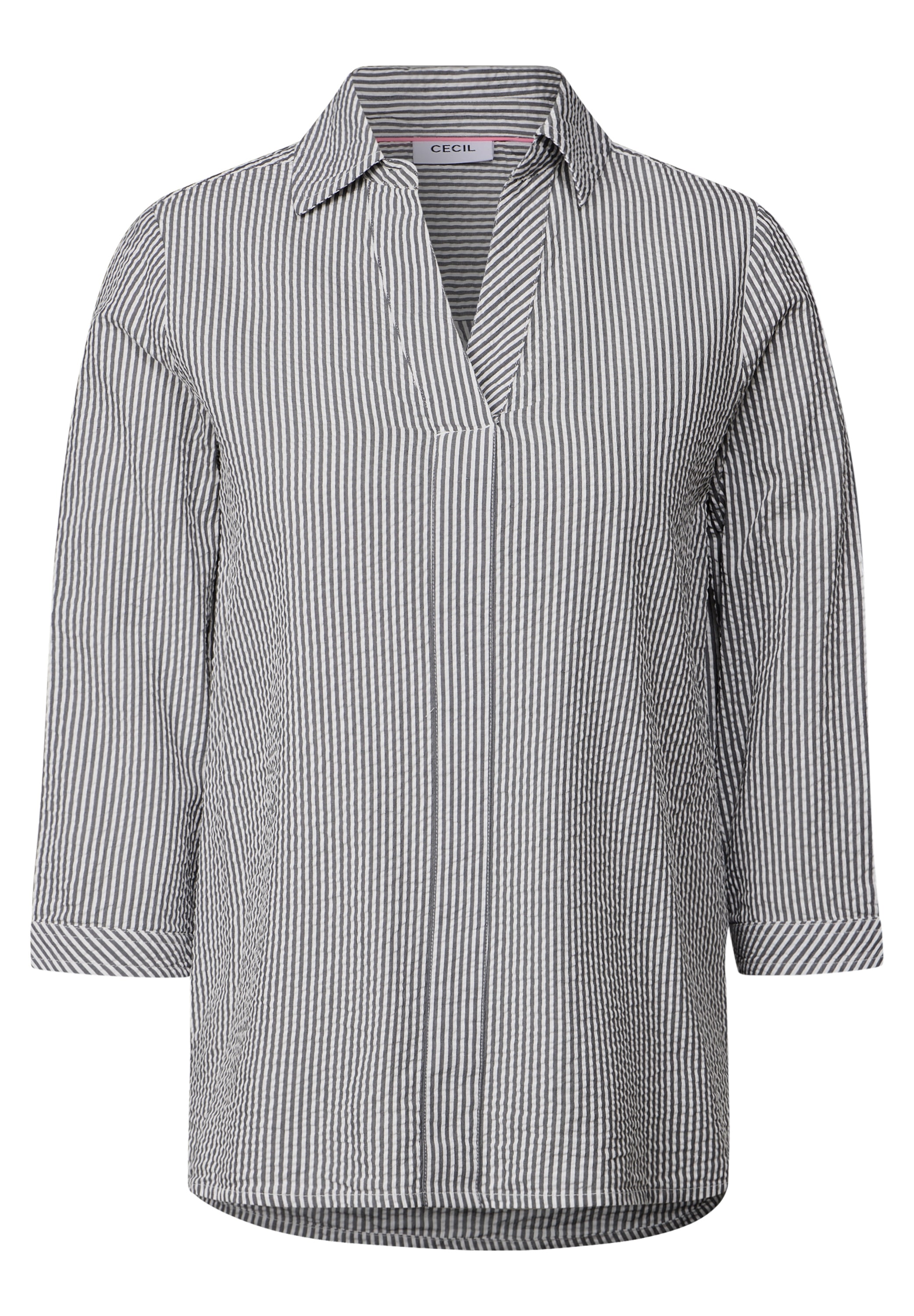 Cecil Klassische Bluse, mit 3/4 Ärmeln