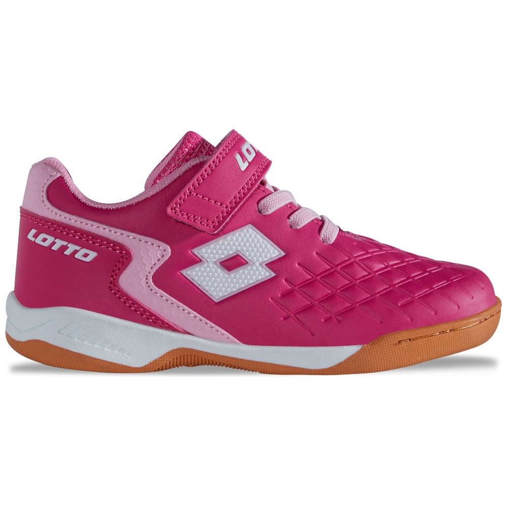 LOTTO Mädchen Hallenschuh, Gr. 27pink, rose, Synthetik, mehrfarbig, Schuhe, - auch für den Hallensport