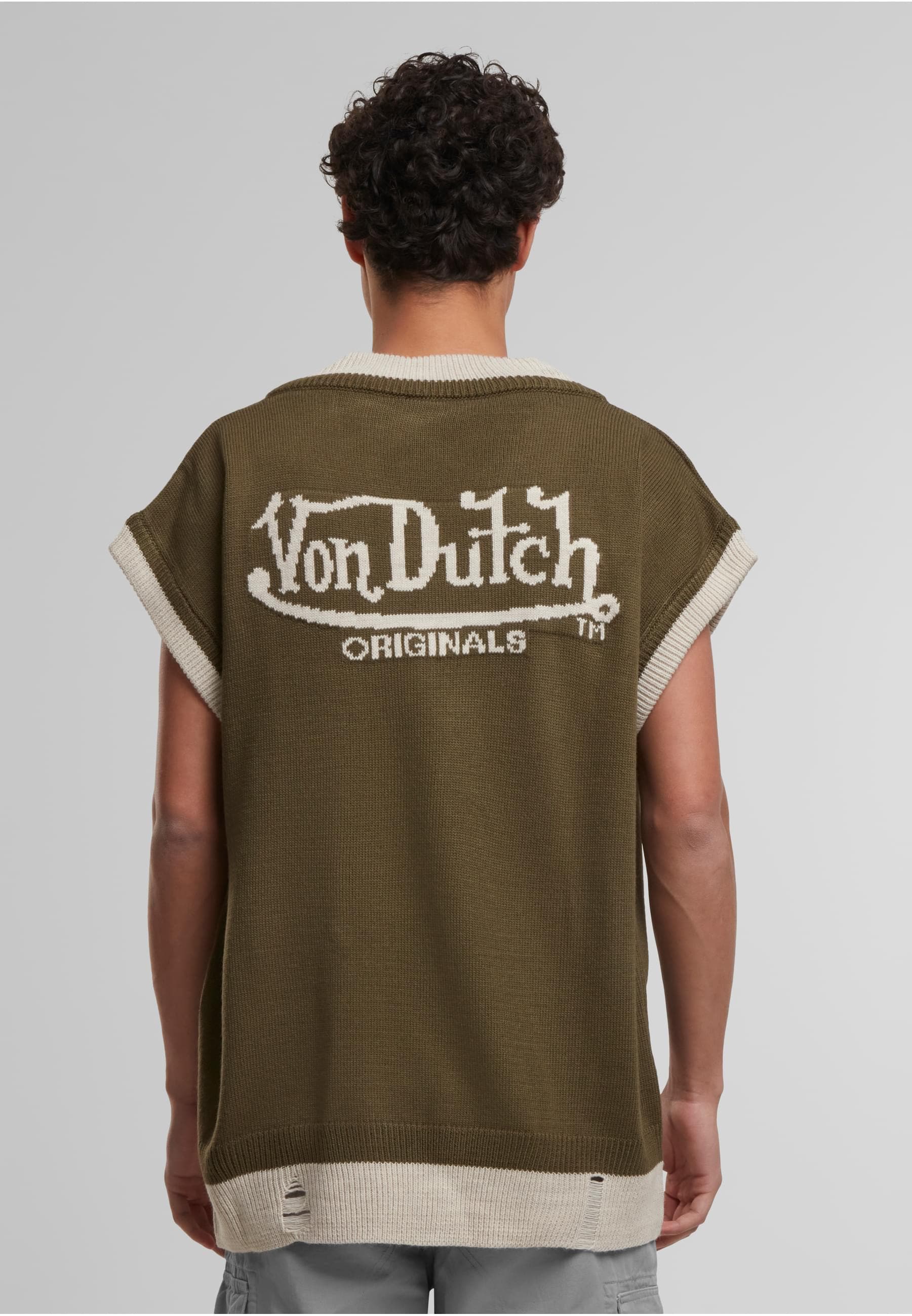 Von Dutch Strickjacke »Von Dutch MAVY ACR« 1 Stk.