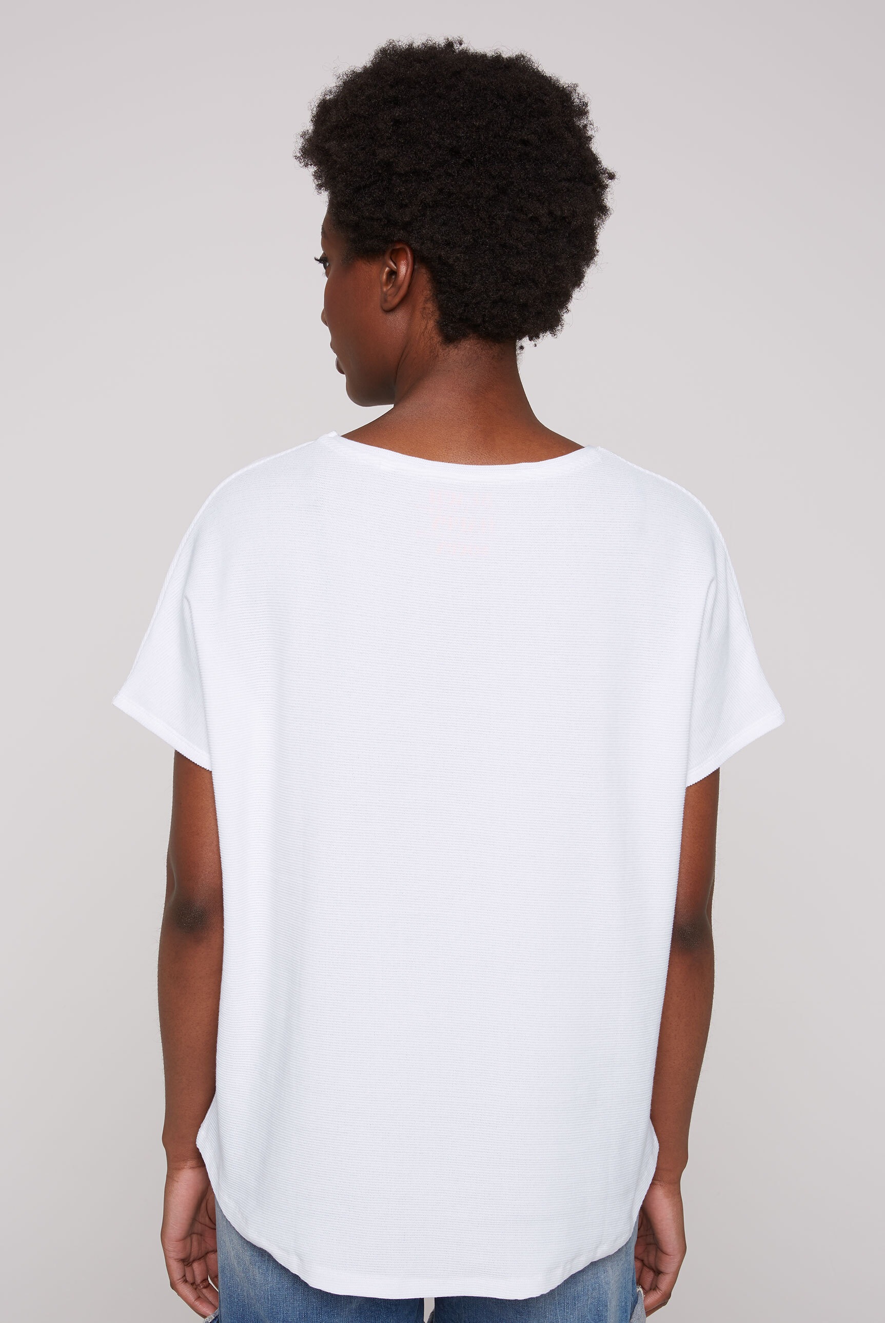 SOCCX Rundhalsshirt, mit kaufen für Schultern | überschnittenen BAUR