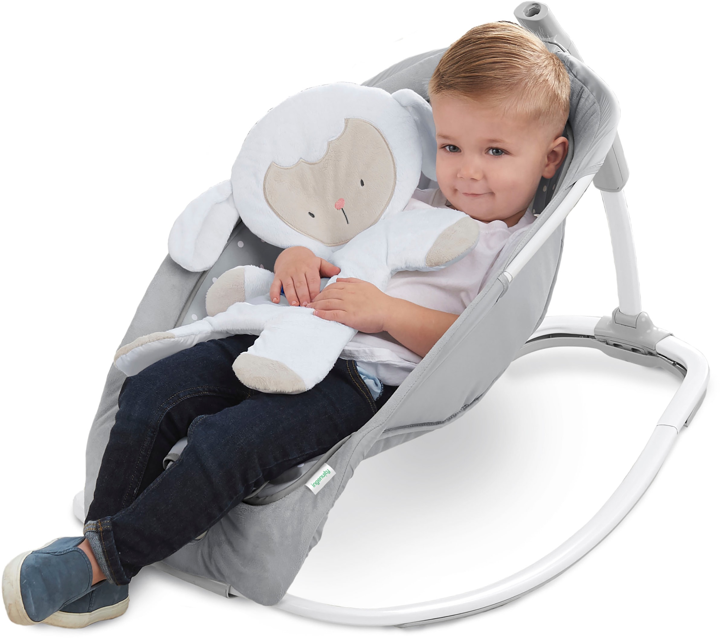 ingenuity Babywippe »Cuddle Lamb«, bis 18 kg, mit Vibration und Melodien