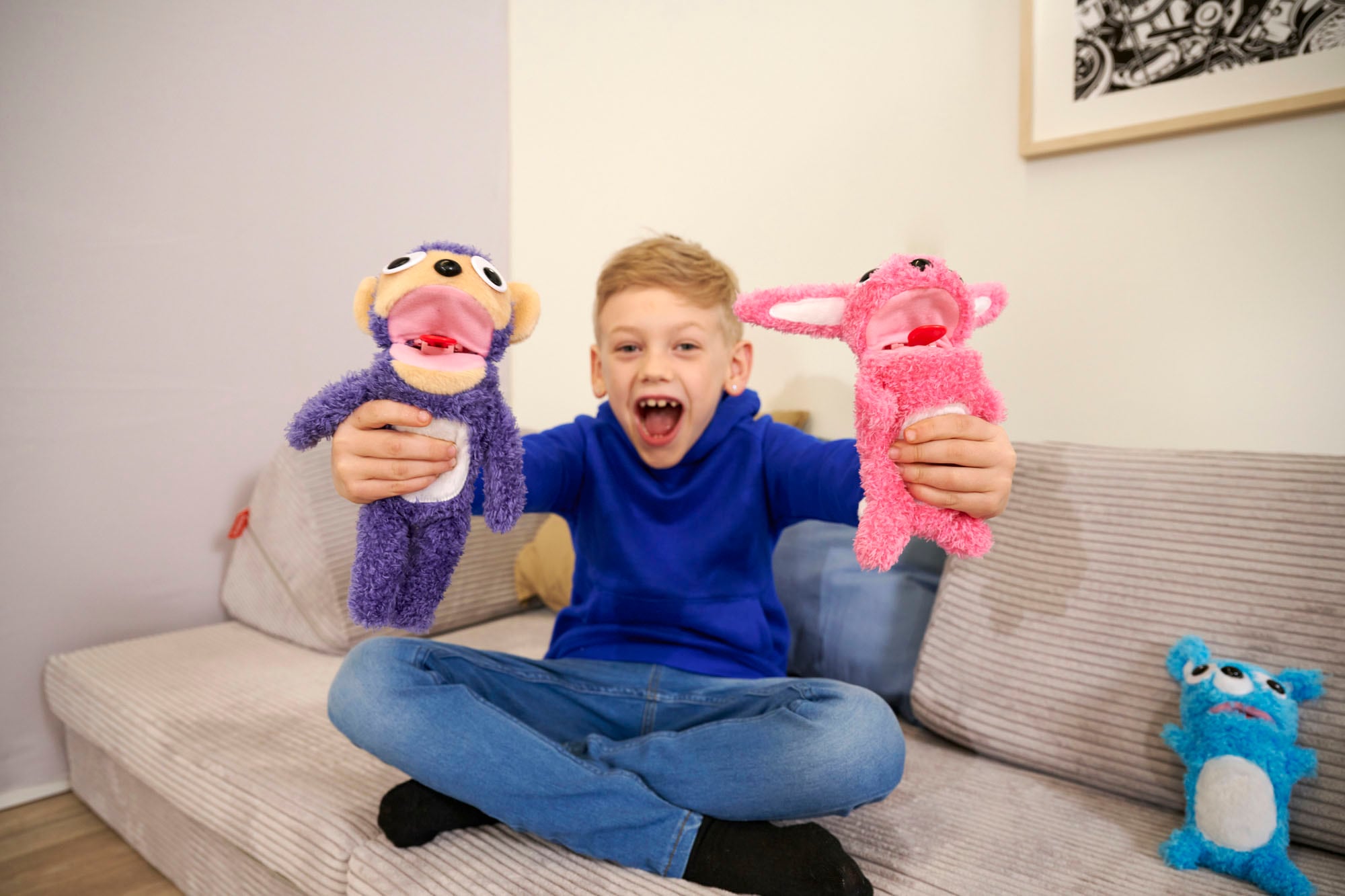 SIMBA Plüschfigur »ScreamerZ Hase« mit Soundeffekt