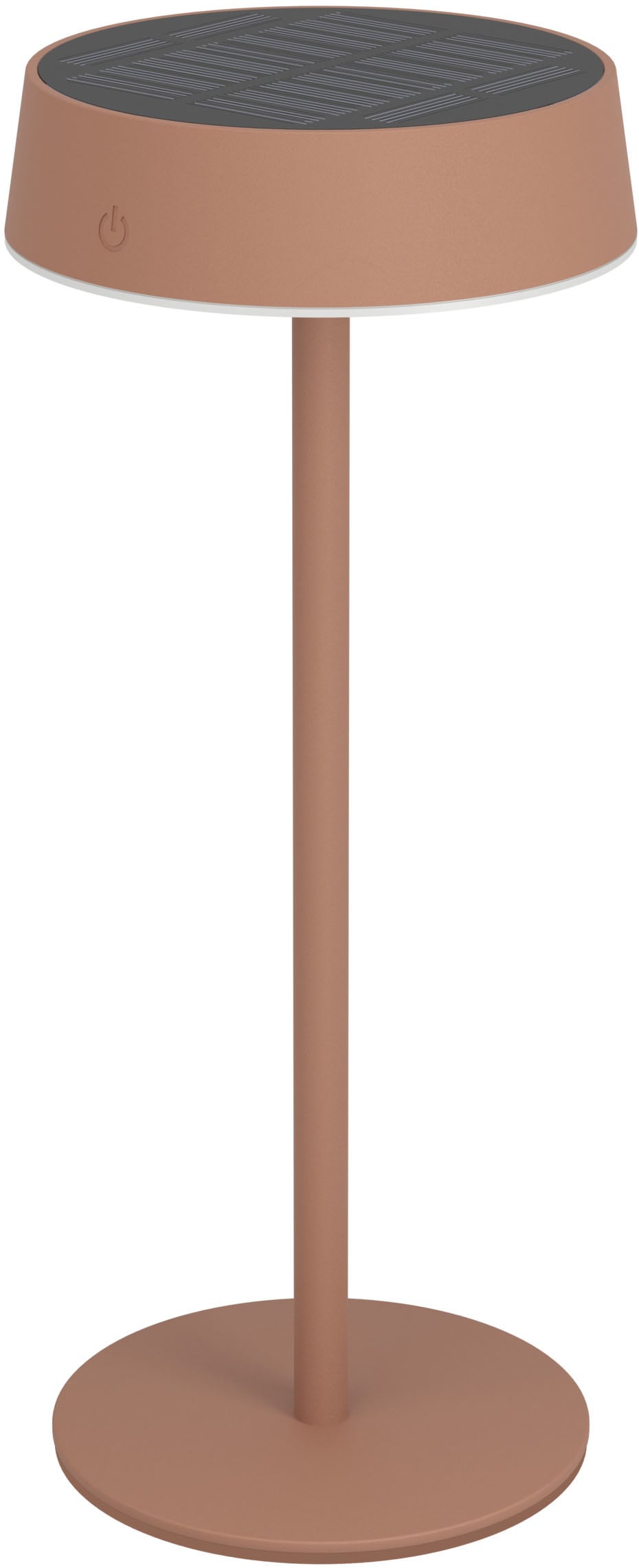 EGLO Tischleuchte »SIMERI Tischlampe - Stahl - SOLAR-LED - 3W - IP44« LED-Modul 1 Stk. Kaltweiß | Neutralweiß | Warmweiß Solarleuchte, Außentischleuchte, Akku, Leselampe, H31 x Ø13 cm