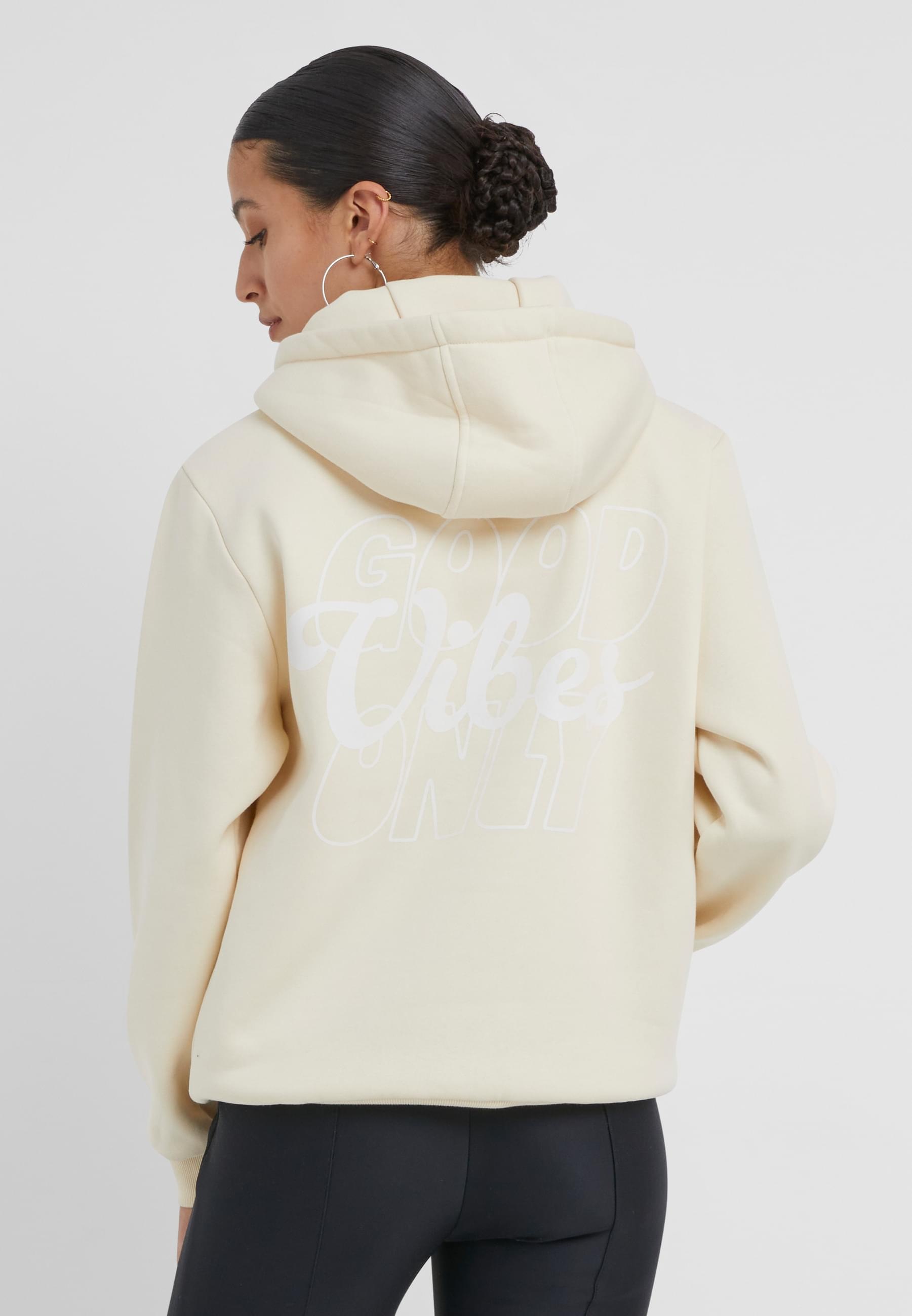 Miss Tee Kapuzenpullover »Miss Tee Good Vibes Puff Print«, (1 tlg.)