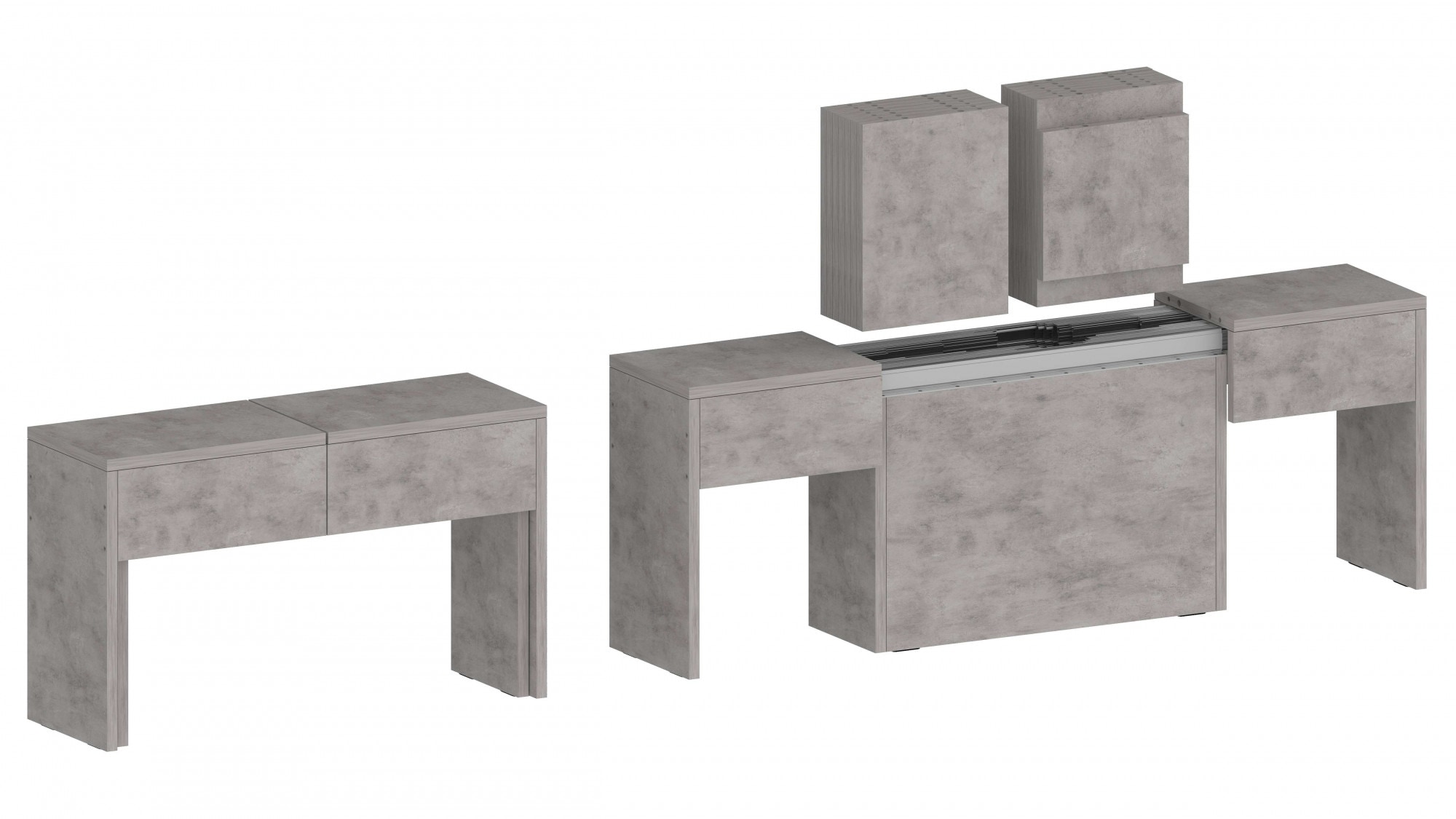 INOSIGN Sitzgruppe "Praktika" Spar-Set, Set beinhaltet 2 Bänke, 2 tlg. Je B günstig online kaufen