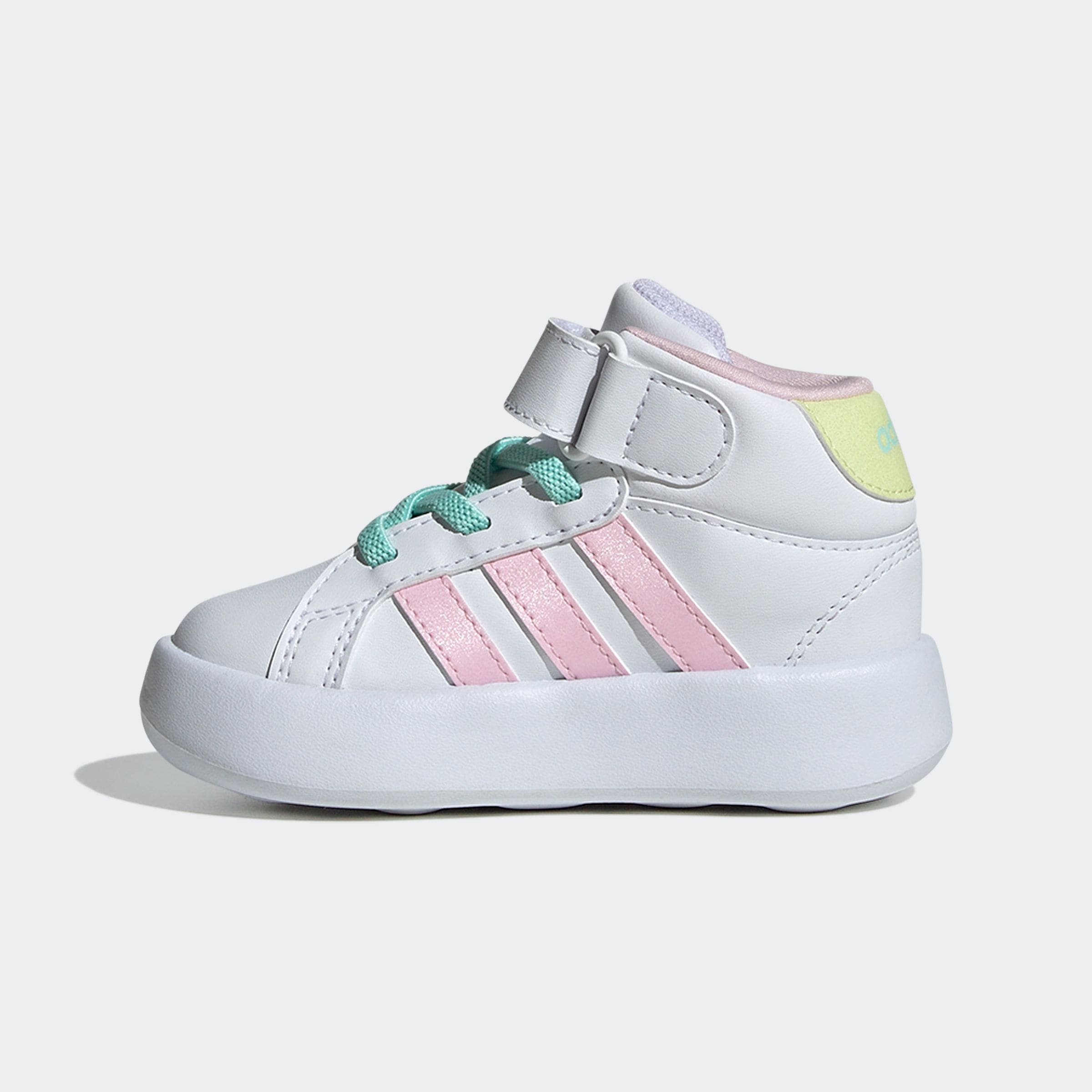 adidas Sportswear Sneaker »GRAND COURT MID KIDS«, Design auf den Spuren des adidas Superstar, für Kinder