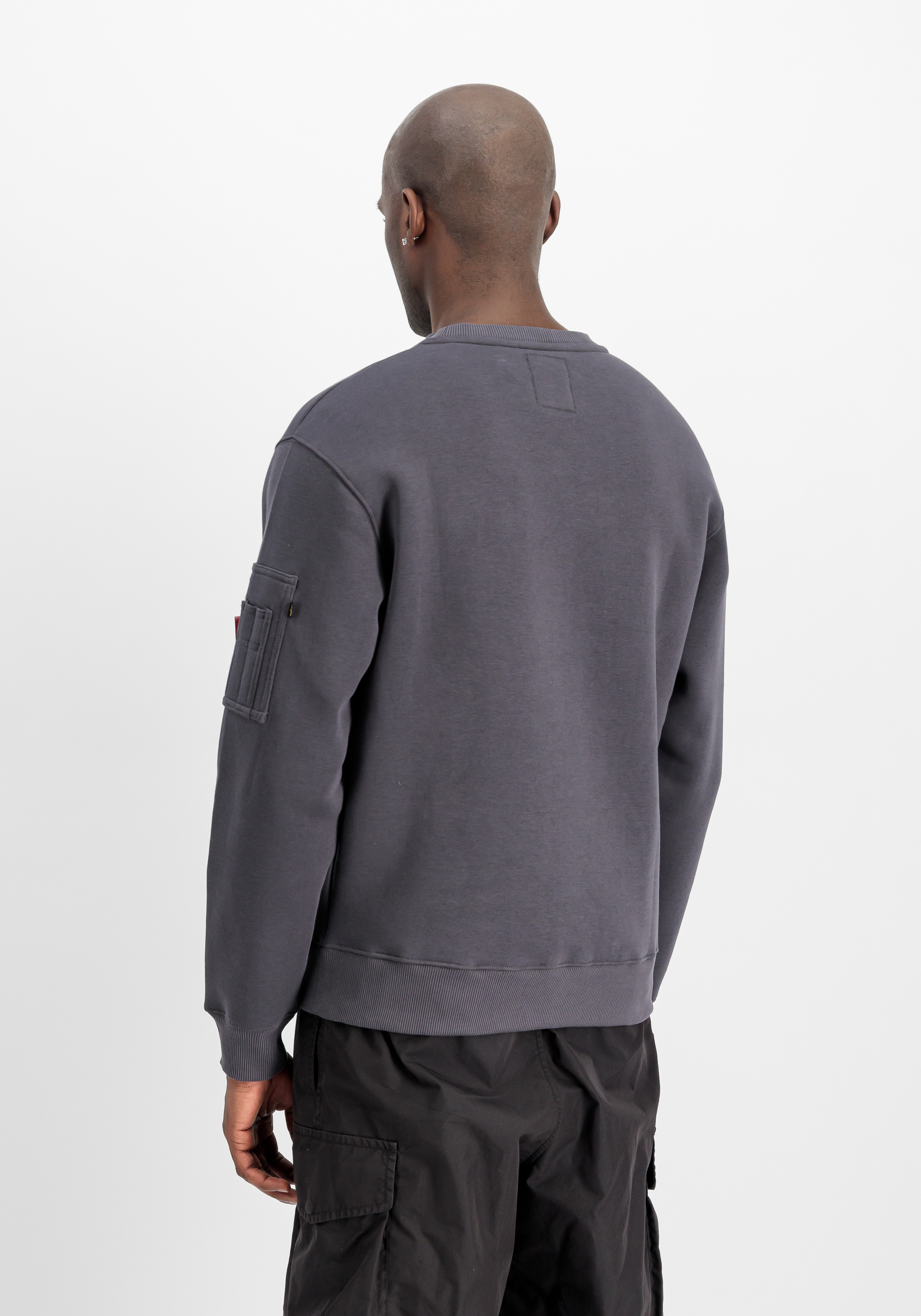 Alpha Industries Sweater »Alpha Industries Men - Sweatshirts Satin Logo Sweatshirt«