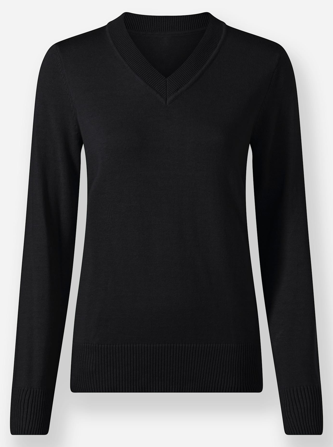 Thumbnail - Casual Looks V-Ausschnitt-Pullover "Pullover"