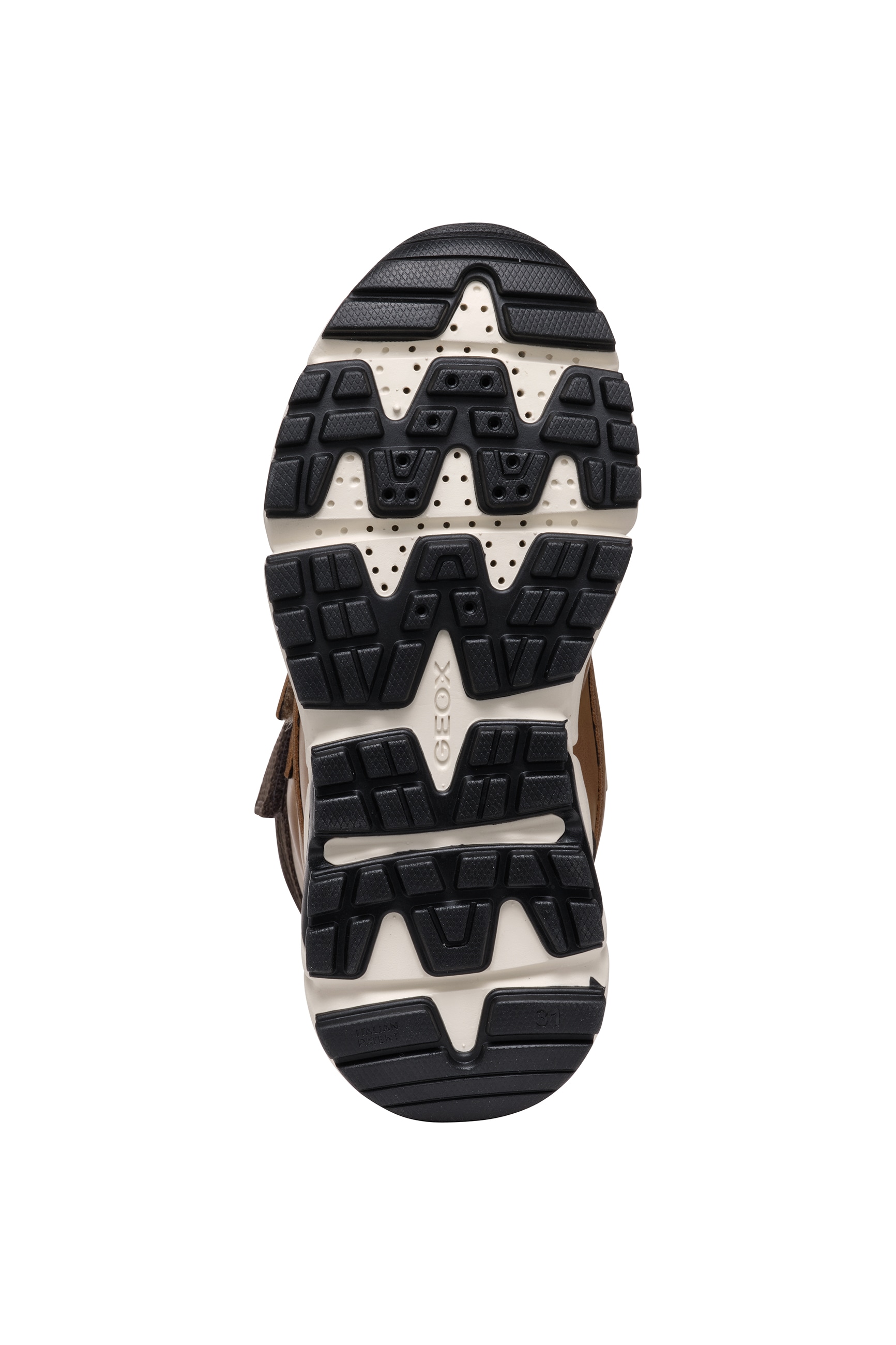 Geox Winterstiefel »J FLEXYPER PLUS BOY«  Snowboots, Klettstiefel mit Warmfutter, Größenschablone zum Download