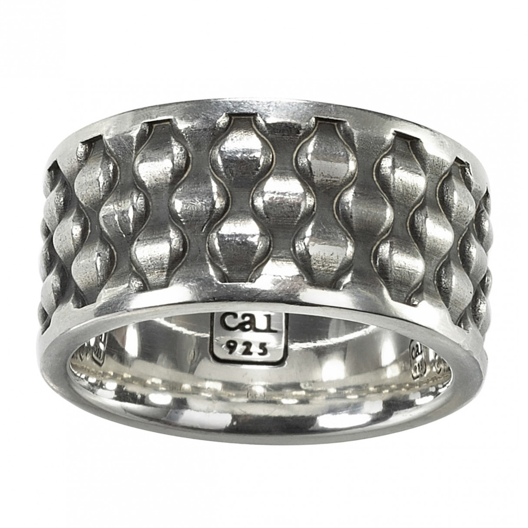 CAÏ Fingerring »925/- Sterling | Silber BAUR oxidiert«