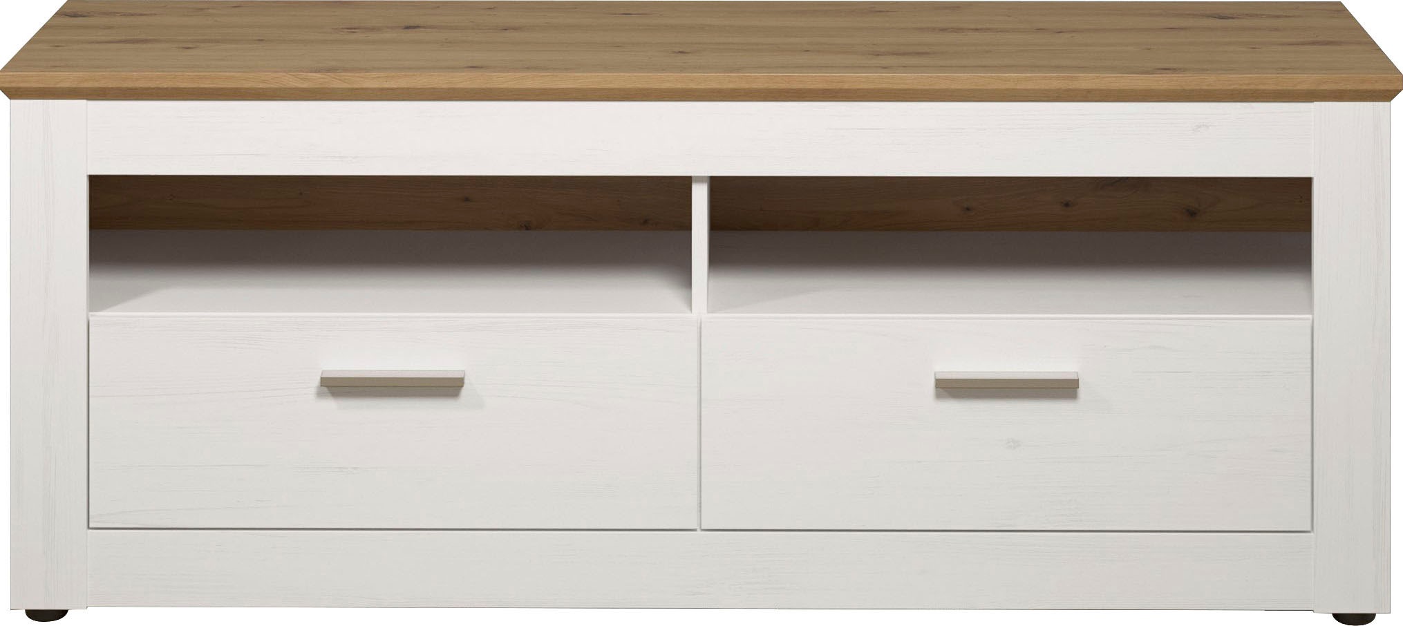 Home affaire Lowboard "Nybro TV-Kommode" TV-Unterteil mit 2 Schubladen & 2 Fächern - (B/T/H) 148/45/59 cm