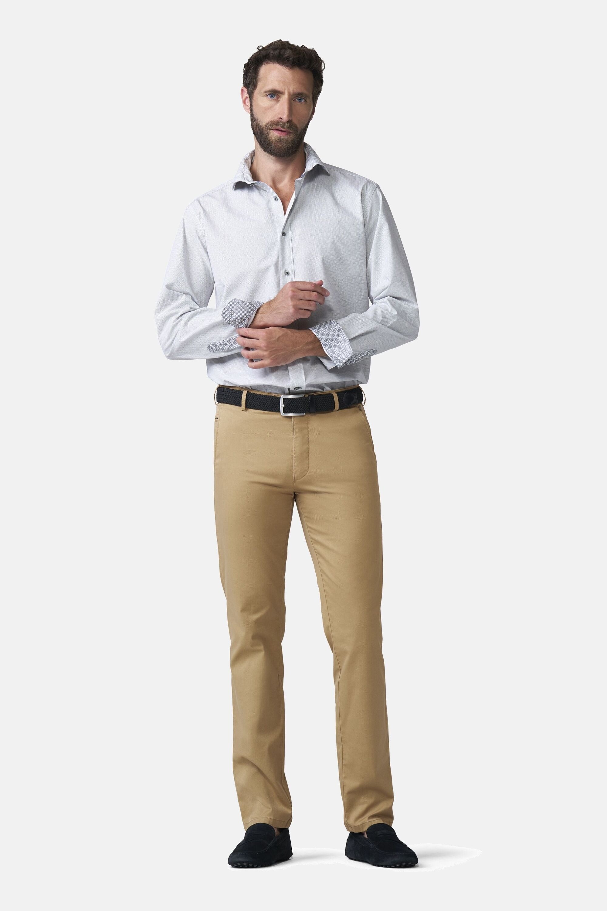 MEYER Chinos »Bonn 1-5075«  Modern-GOTS-zertifiziert