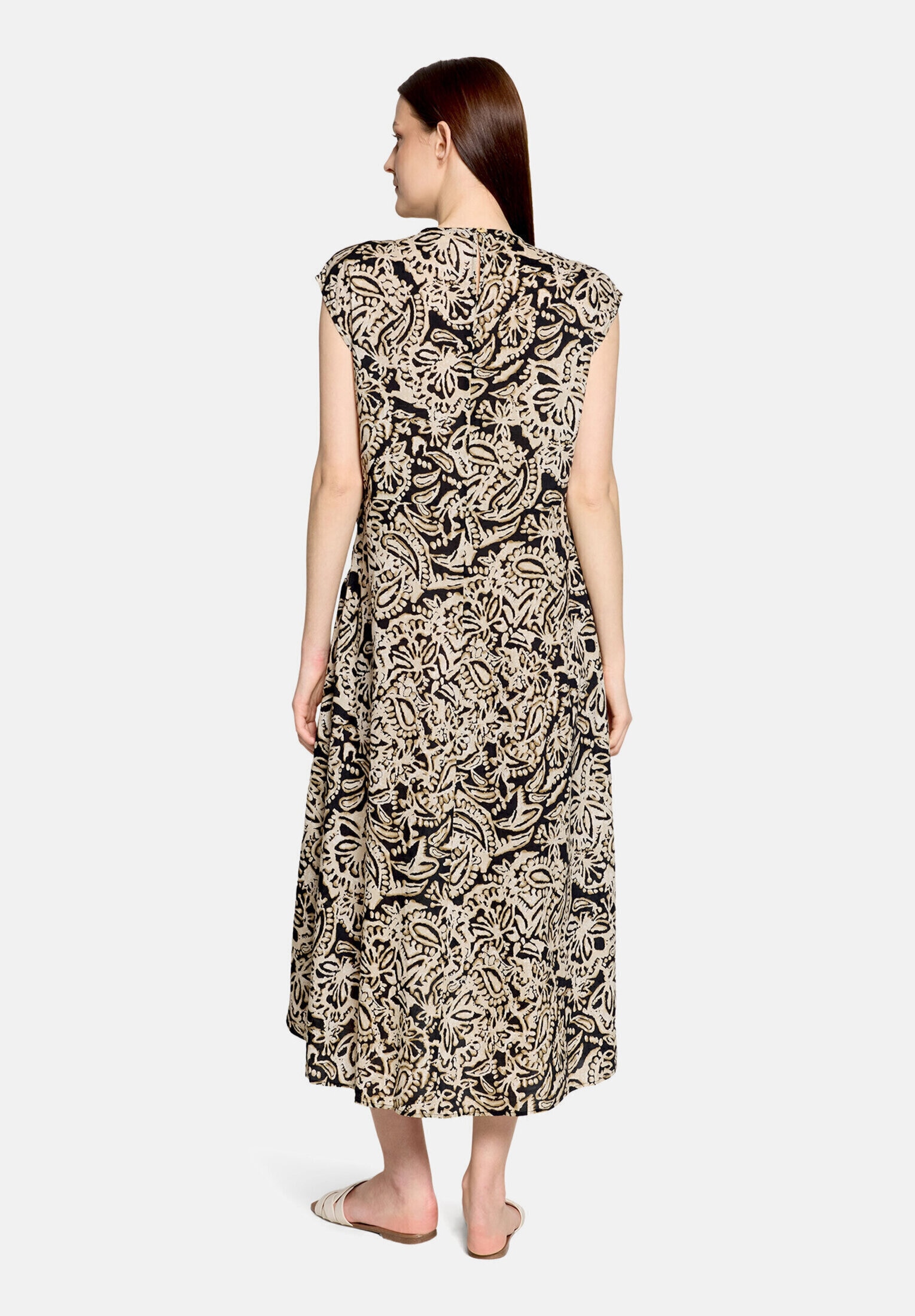 Cartoon Midikleid »Damen mit Muster« Ohne Tasche
