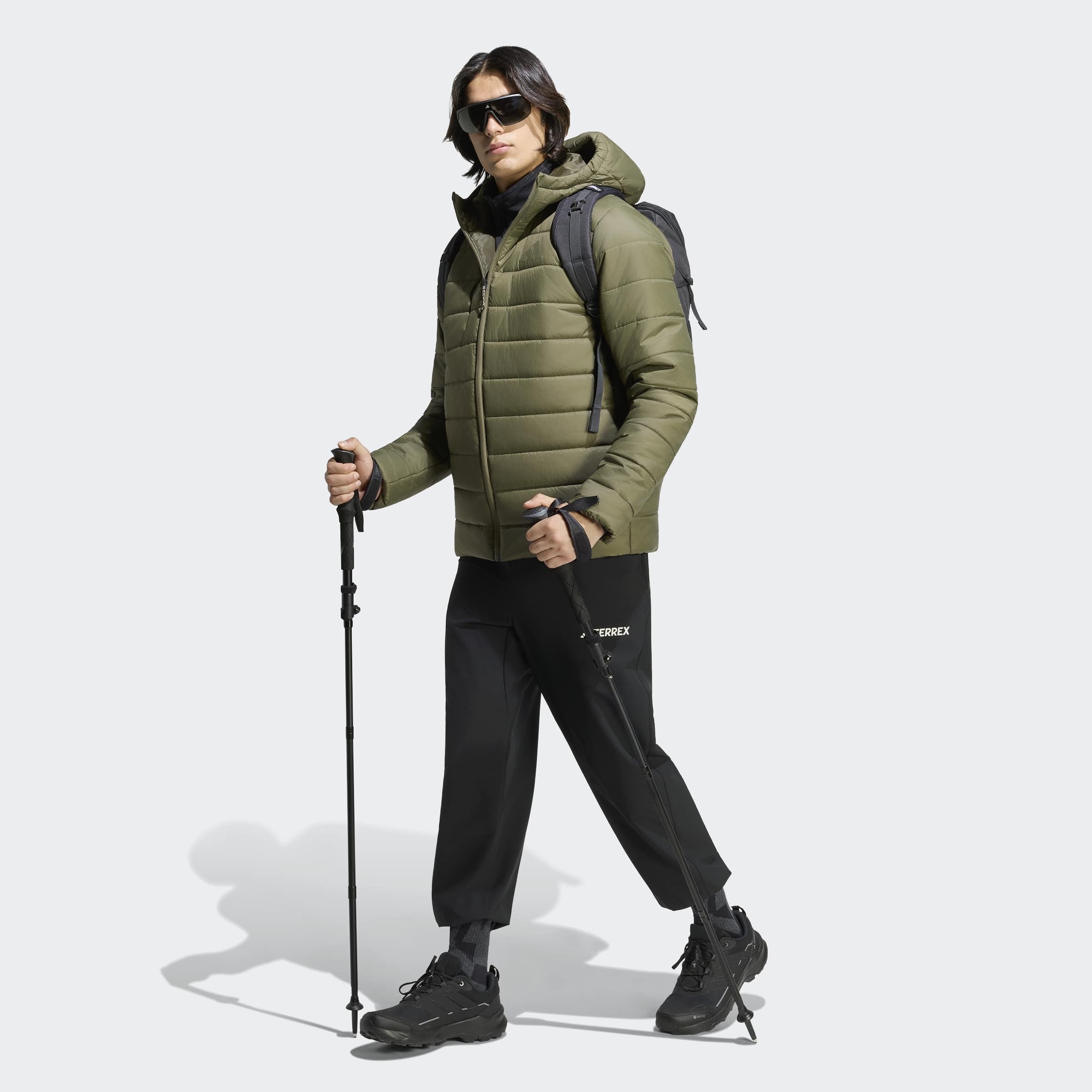 adidas TERREX Steppjacke »MULTI ESSENTIALS CLIMAWARM, ISOLIEREND« mit Reißverschluss, aus Polyamid