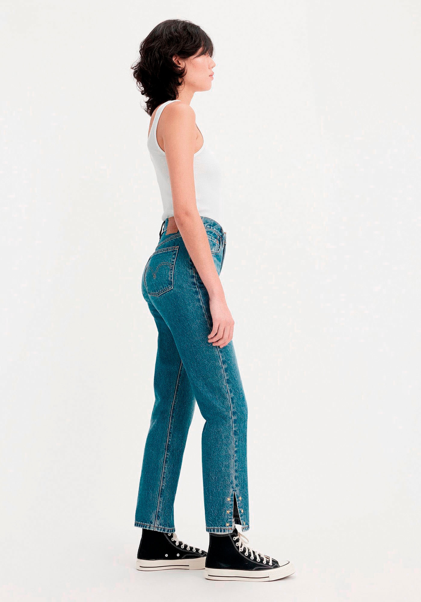 Levi's® 7/8-Jeans »501 Crop«, 501 Collection, 5-Pocket-Style