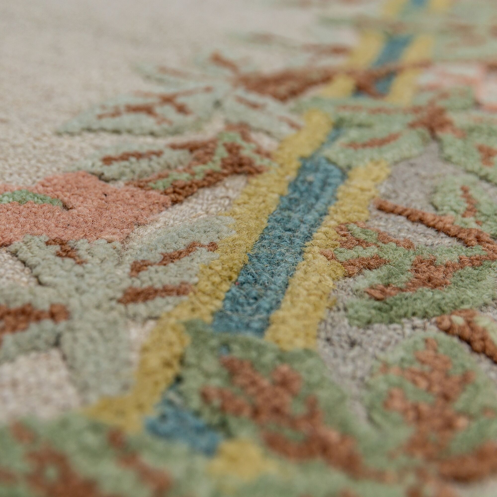 FLAIR RUGS Teppich »VERONA FLORAL WOOL« rechteckig 8 mm Höhe