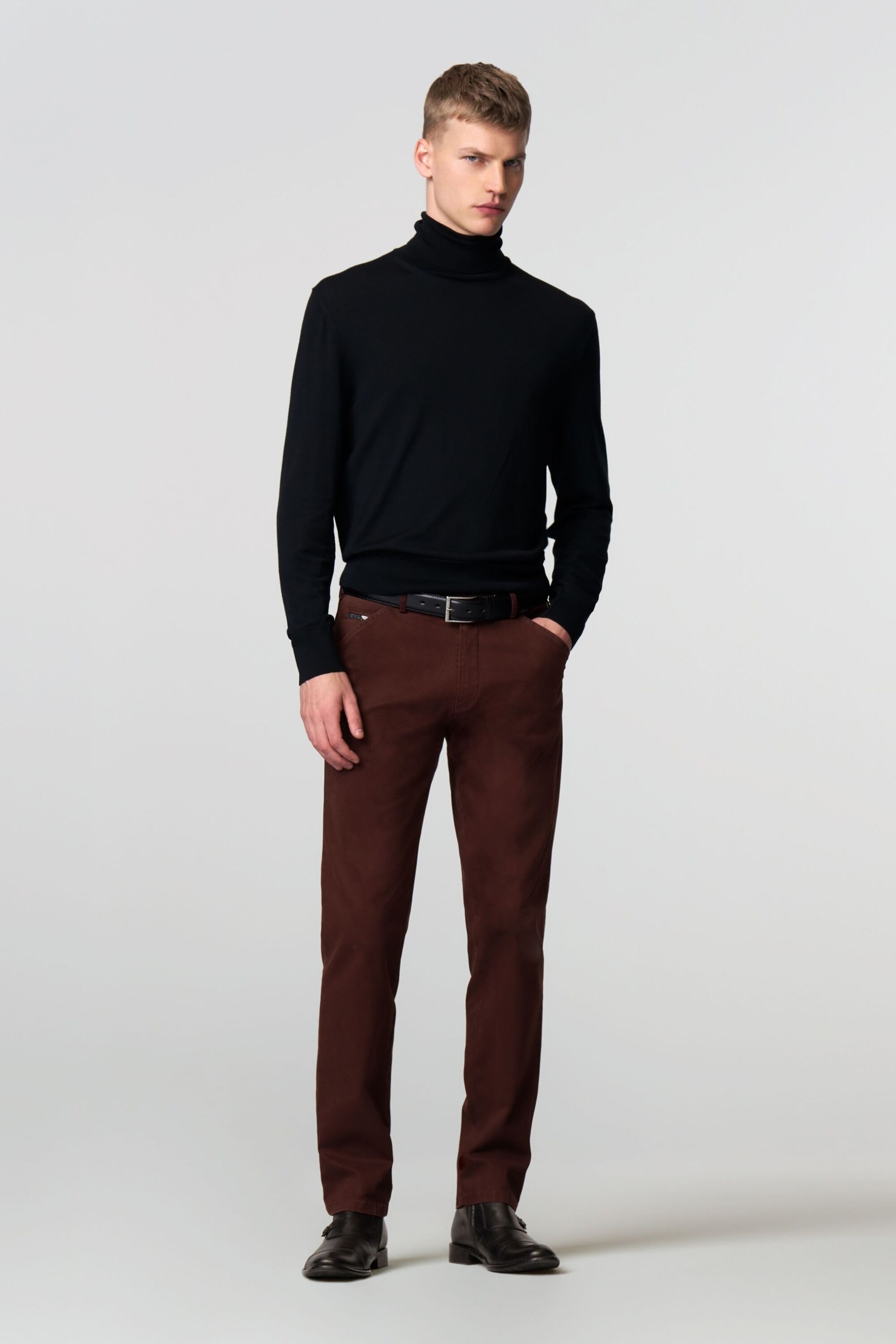 MEYER Chinos »Chicago«, aus Original LIBERTY Stoff