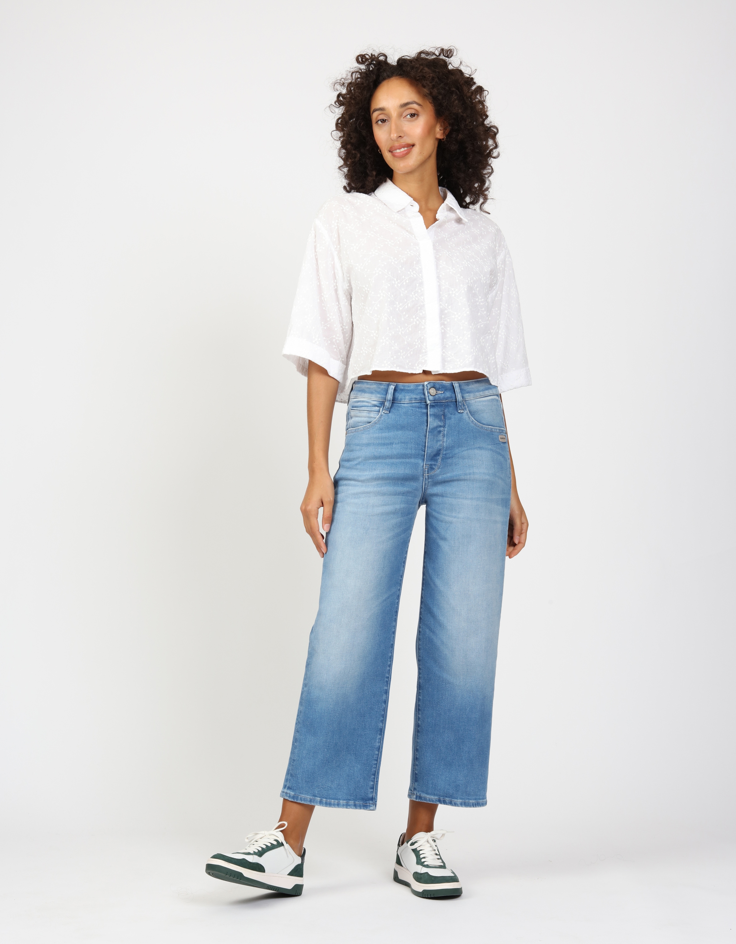GANG Comfort-fit-Jeans »GANG Jeans Straight Fit 94JUL CROPPED«