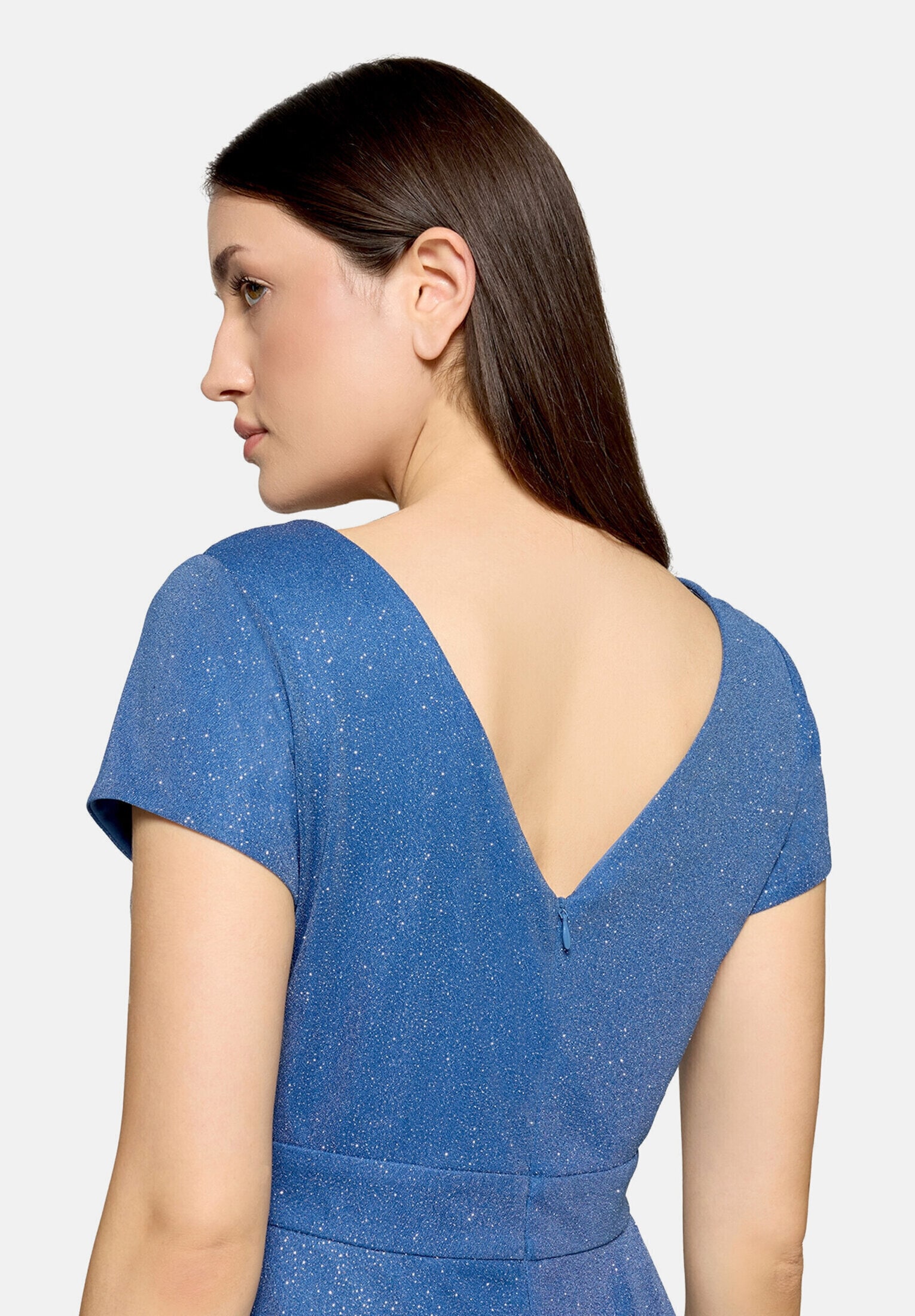 Vera Mont Cocktailkleid »Damen im Glitzer-Look« Ohne Tasche Stoff
