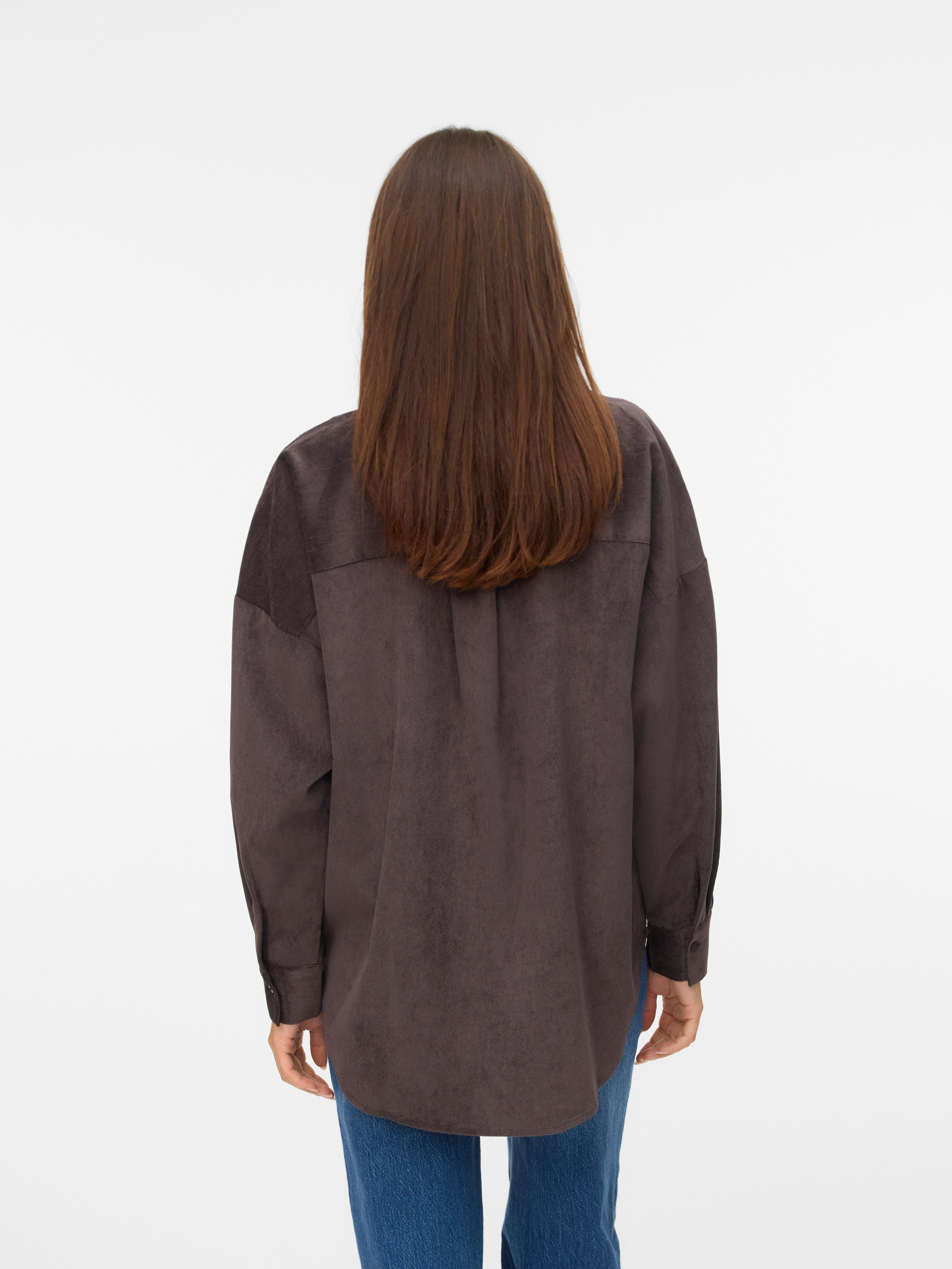 Vero Moda Hemdbluse "VMSANNE COURDEROY LS SHIRT WVN GA NOOS" günstig online kaufen