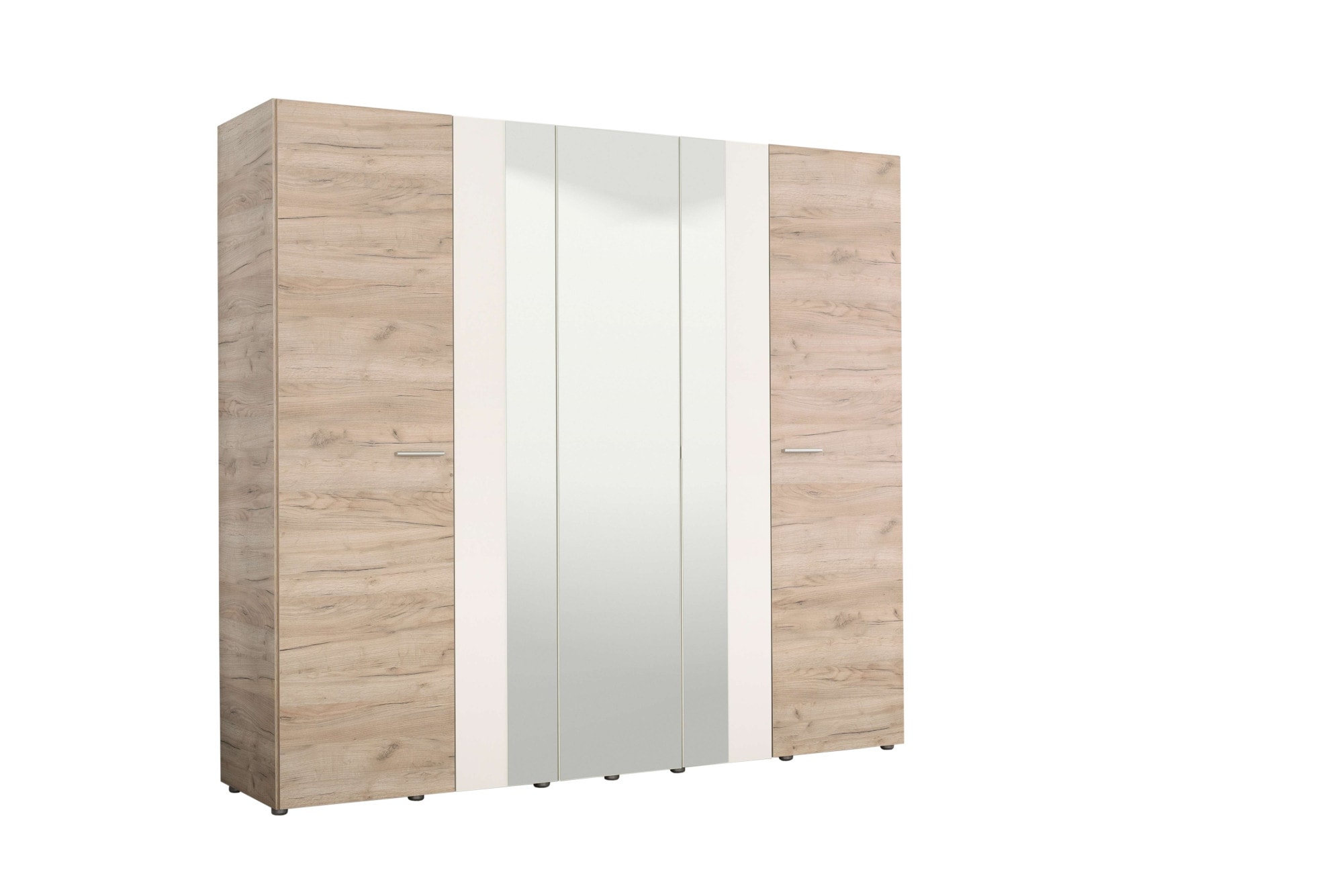 Home affaire Kleiderschrank "Dante Garderobenschrank, Stauraumschrank, Dreh günstig online kaufen