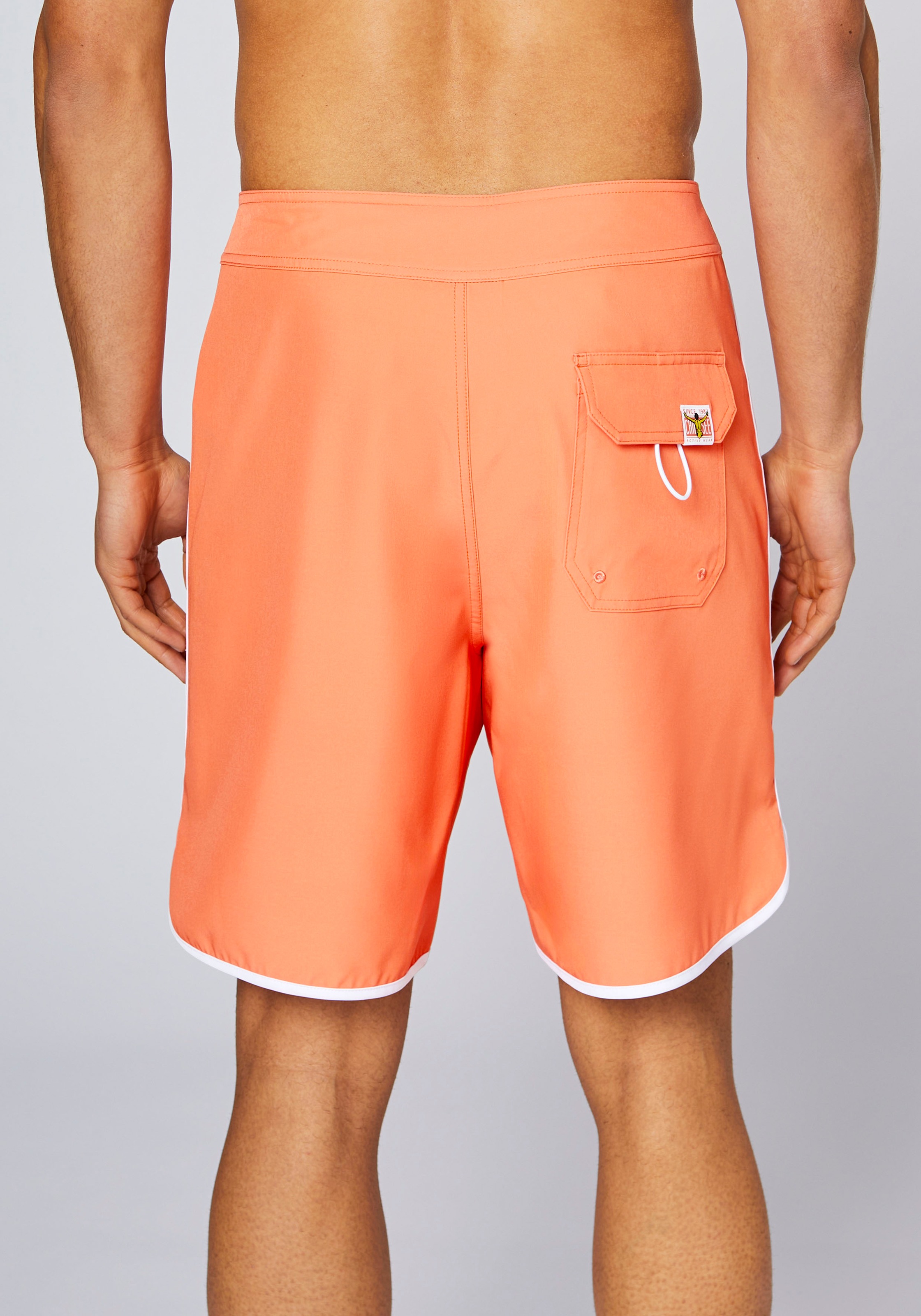 Badeshorts CHIEMSEE, Gr. L (52/54), melon, 100% Polyester, Badehosen Badeshorts 3