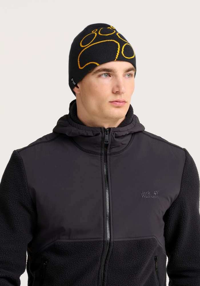 Jack Wolfskin Beanie »PAW BEANIE« Strickbeanie, warm, elastisch