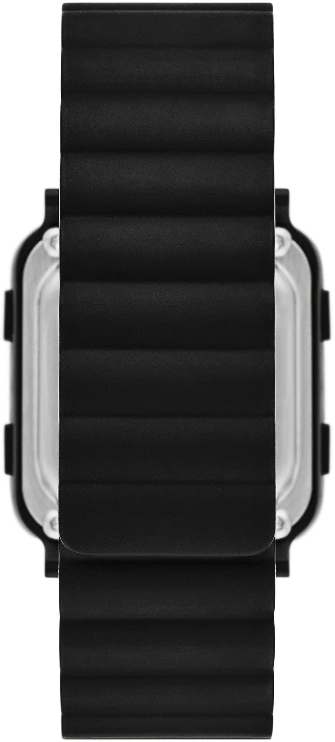 Skechers Chronograph »BECKWORTH«, Quarzuhr, Armbanduhr, Damenuhr, Silikonarmband, digital, Stoppfunktion