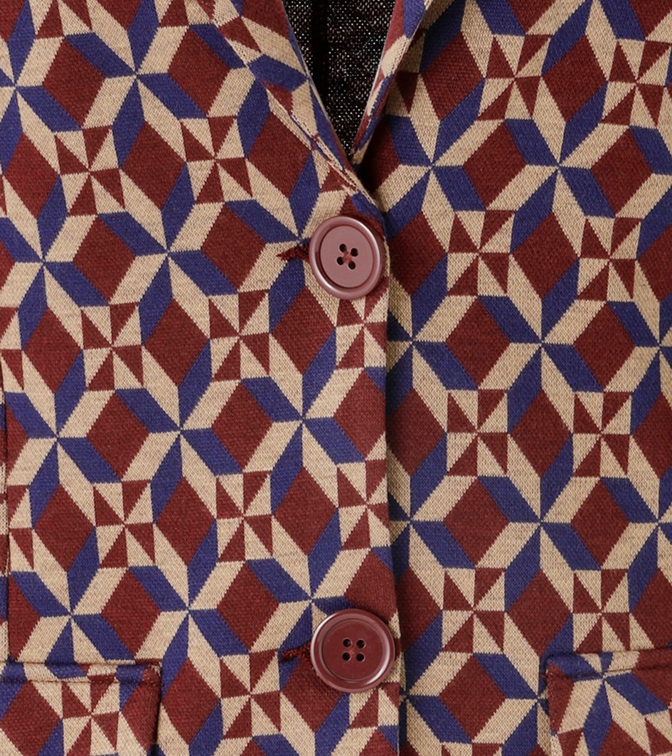 Aniston SELECTED Kurzblazer, in trendy Jacquard-Qualität - NEUE KOLLEKTION