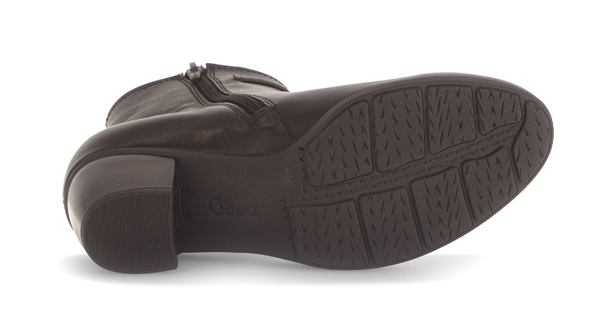 Gabor Stiefelette, Trichterabsatz, Ankleboots mit Hovercraft Luftkammer-Laufsohle