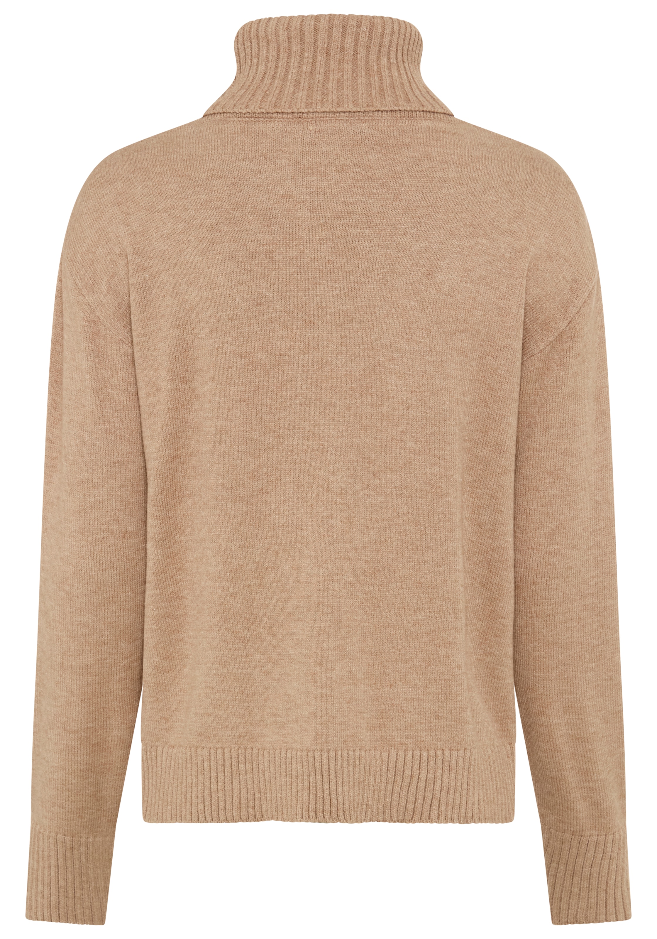 KangaROOS Rollkragenpullover mit Rollkragen, hüftlange Form, lässig geschnitten