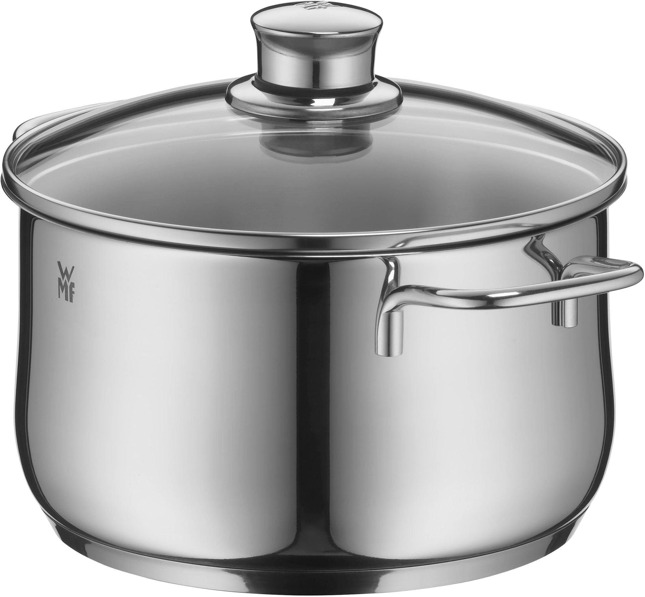 WMF Fleischtopf "Diadem Plus" 2 Stk. tlg. Cromargan Edelstahl Rostfrei 18/1 günstig online kaufen