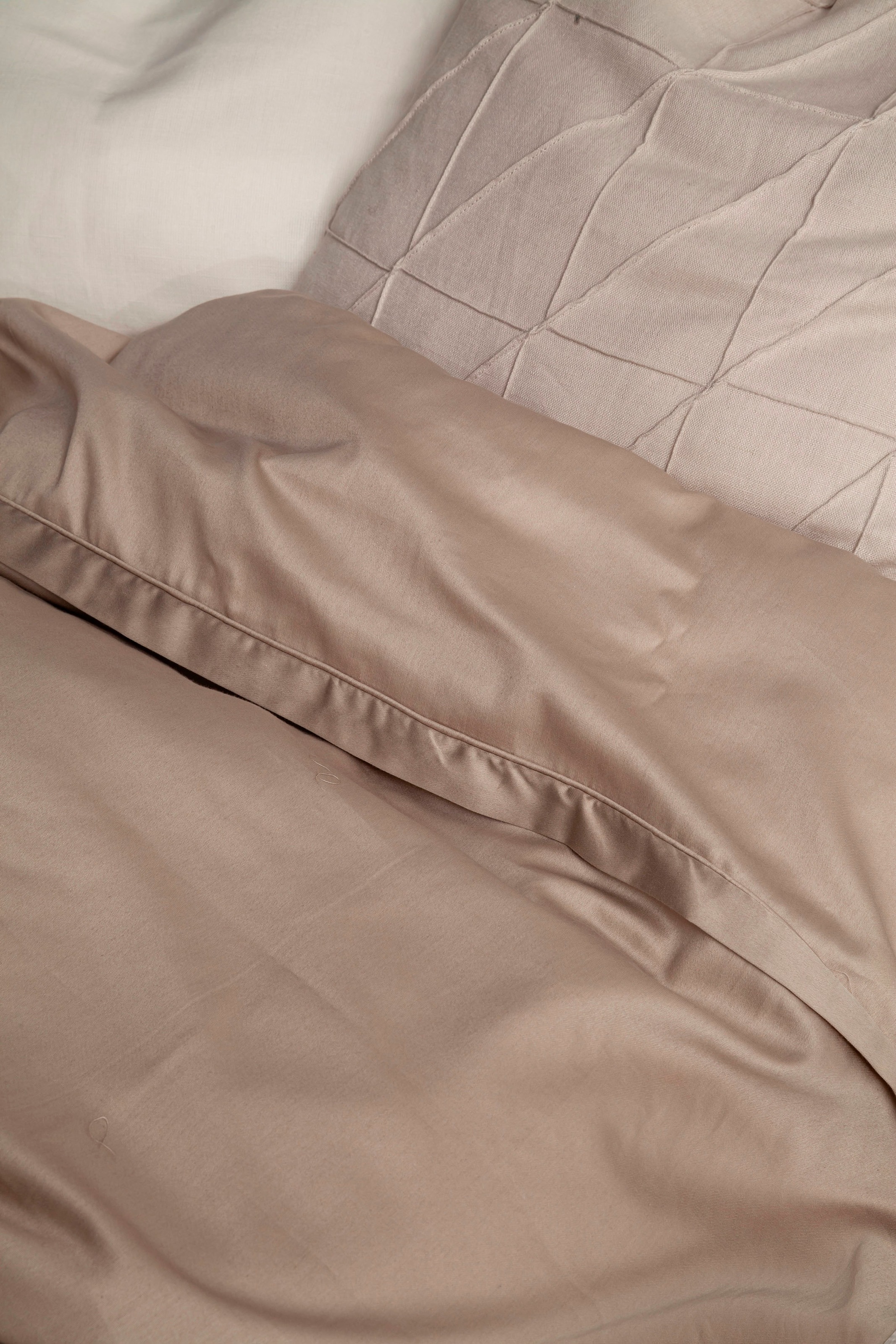 SCHÖNER WOHNEN-Kollektion Bettwäsche »Pure in Gr. 135x200, 155x220 oder 200x200 cm«, Bettwäsche aus Baumwolle in Satin-Qualität, unifarbene Bettwäsche