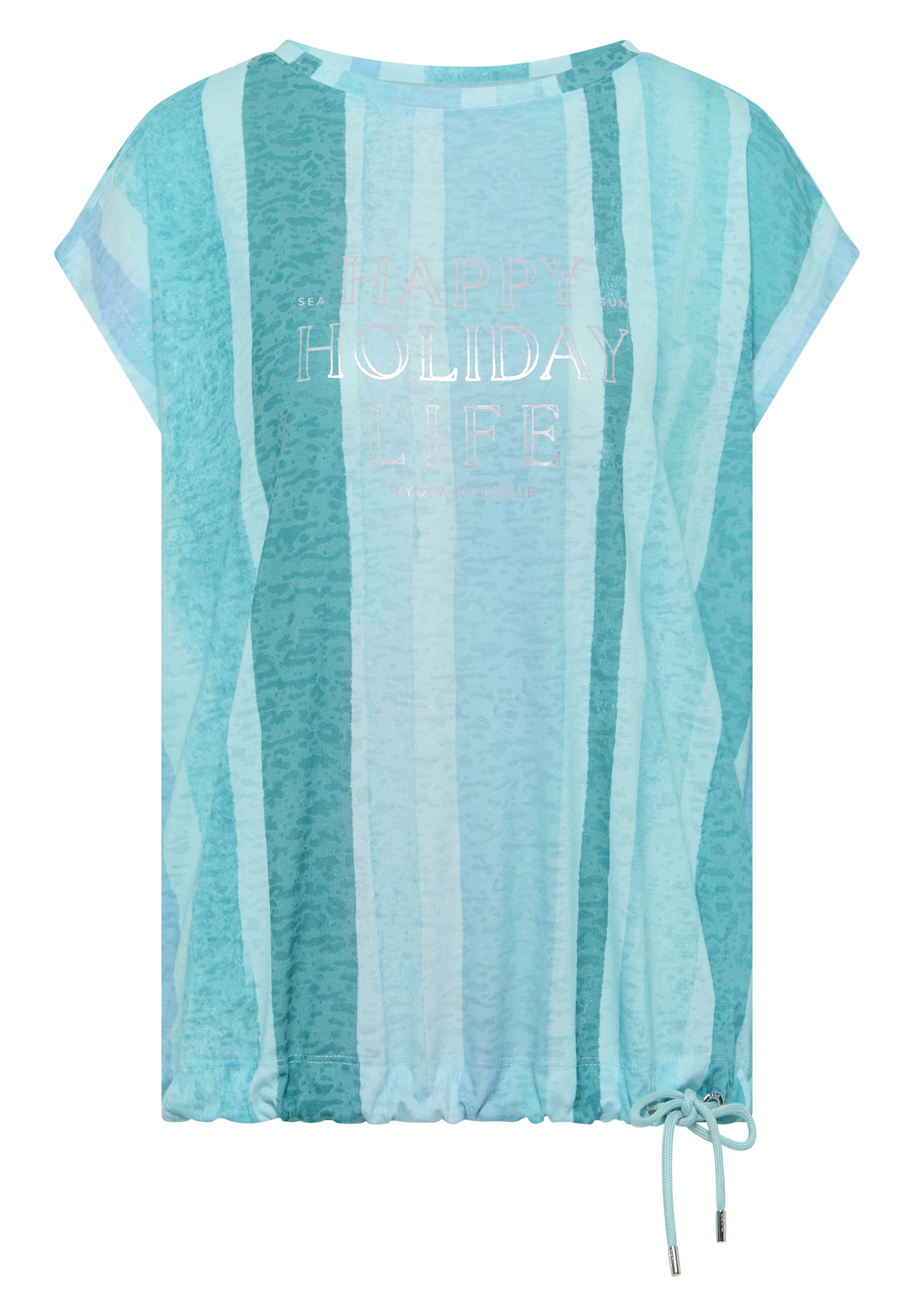 Cecil Rundhalsshirt im Streifen-Design