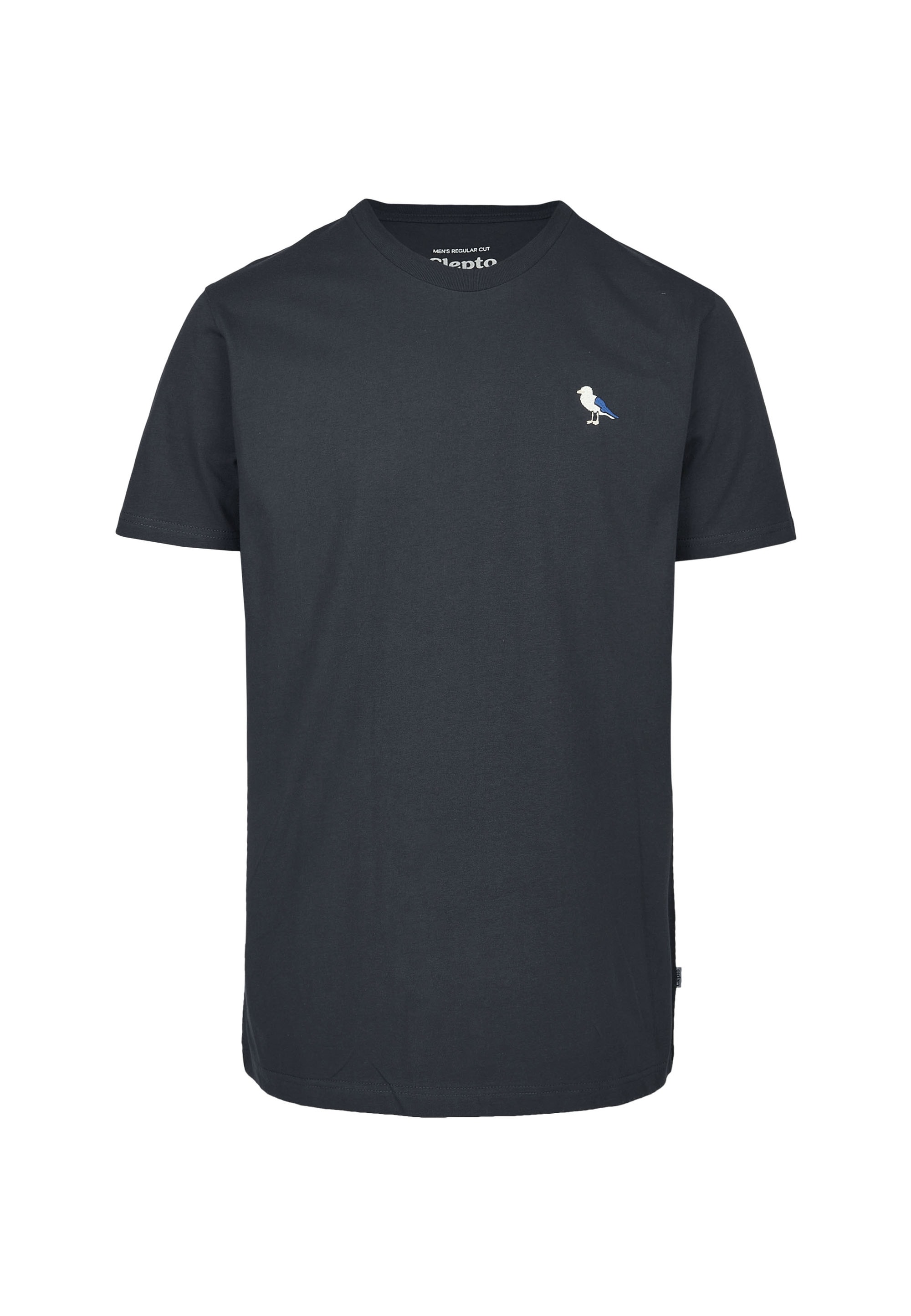Cleptomanicx T-Shirt »Embro Gull«, (1 tlg.), mit Gull-Stickerei