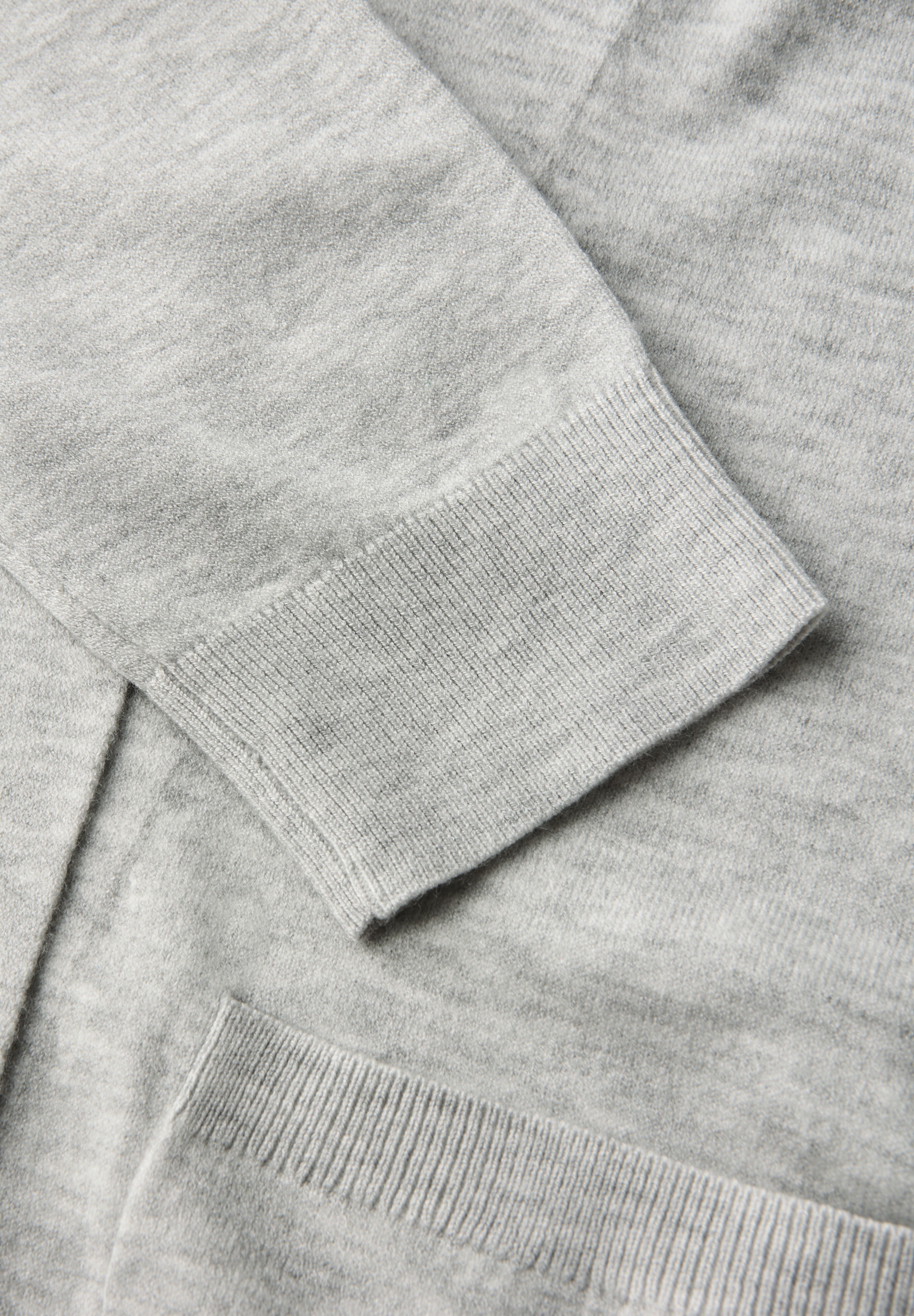 STREET ONE STUDIO Longstrickjacke, aus softem Materialmix