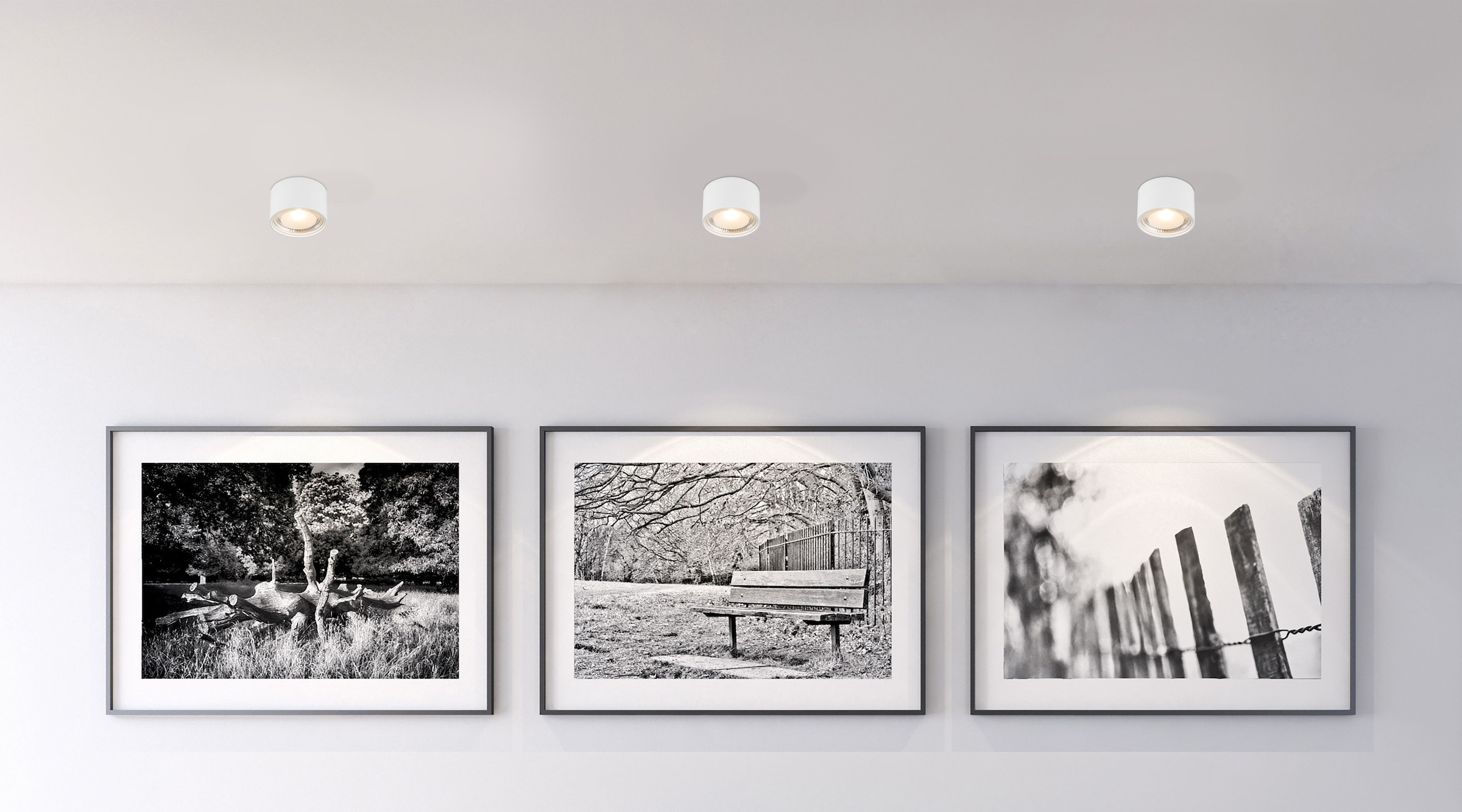 GLOBO LIGHTING LED Deckenleuchte »SERENA«, Leuchtmittel LED-Modul | LED fest integriert, Deckenlampe / Schlafzimmer / Wohnbereich /weiß / rund / Aufbauleuchte