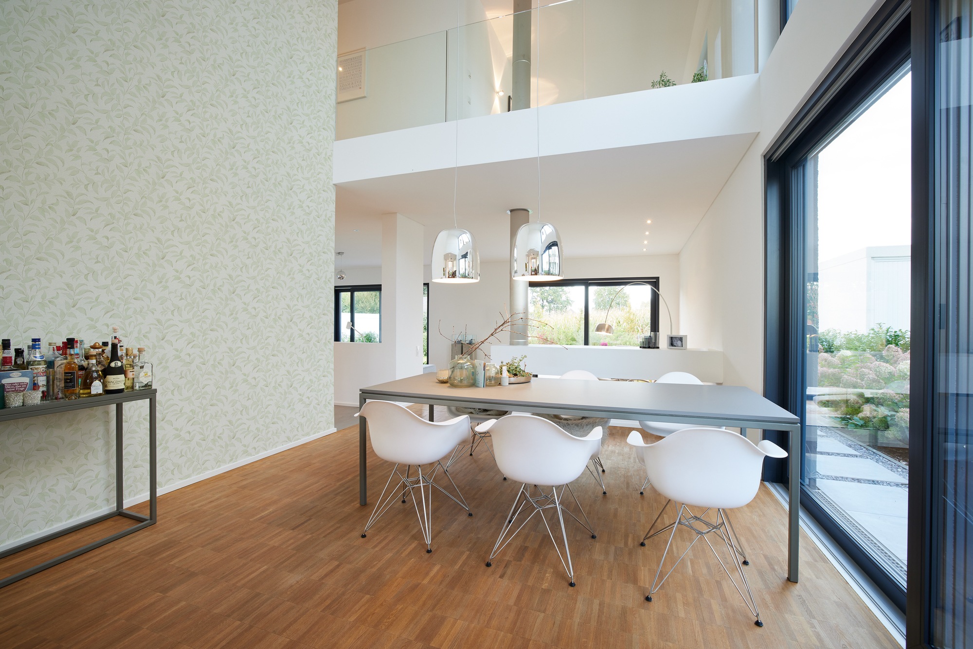 A.S. Création Vliestapete »Florale Blättertapete« schimmernd geprägt Tapete Floral Strukturiert Metallisch