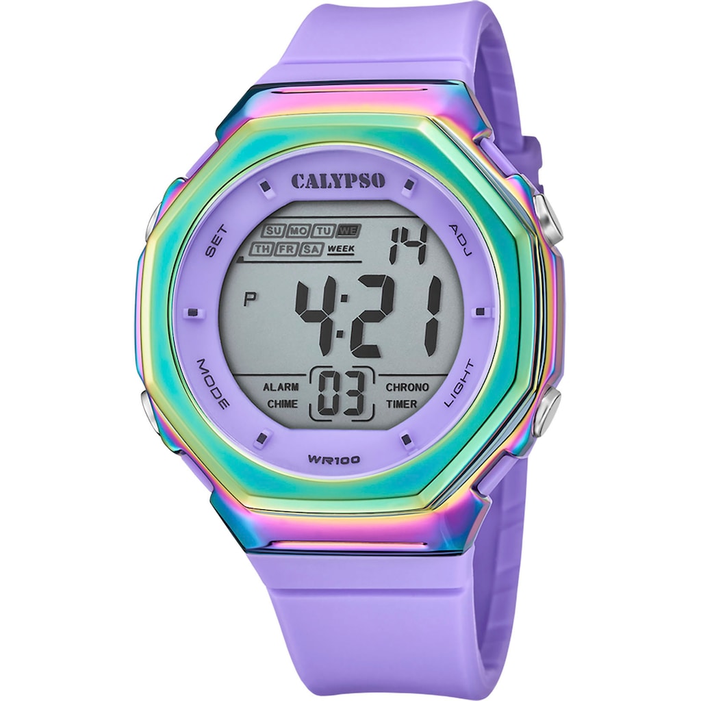 CALYPSO WATCHES Chronograph »Color Splash, K5842/2«