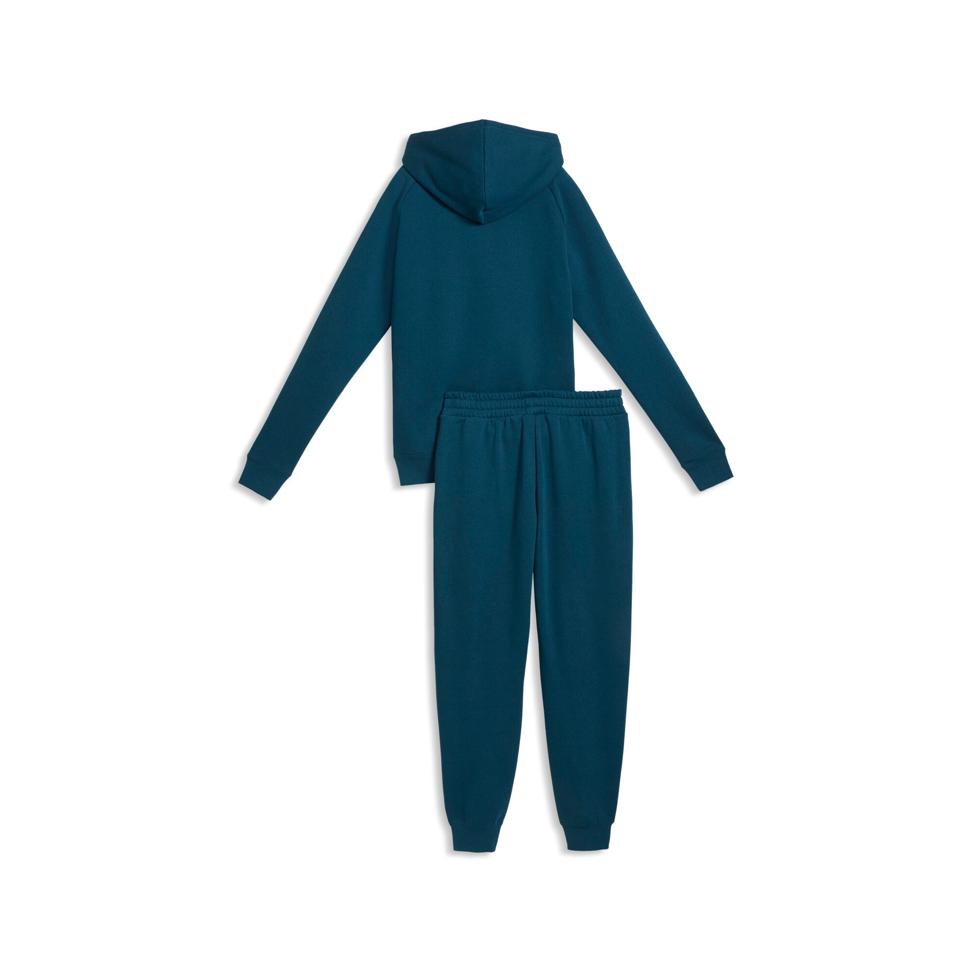 PUMA Trainingsanzug »HOODED SWEAT SUIT FL CL« 2 zweiteiliges Set, mit Kapuze, aus Baumwolle und Polyester, Regular Fit
