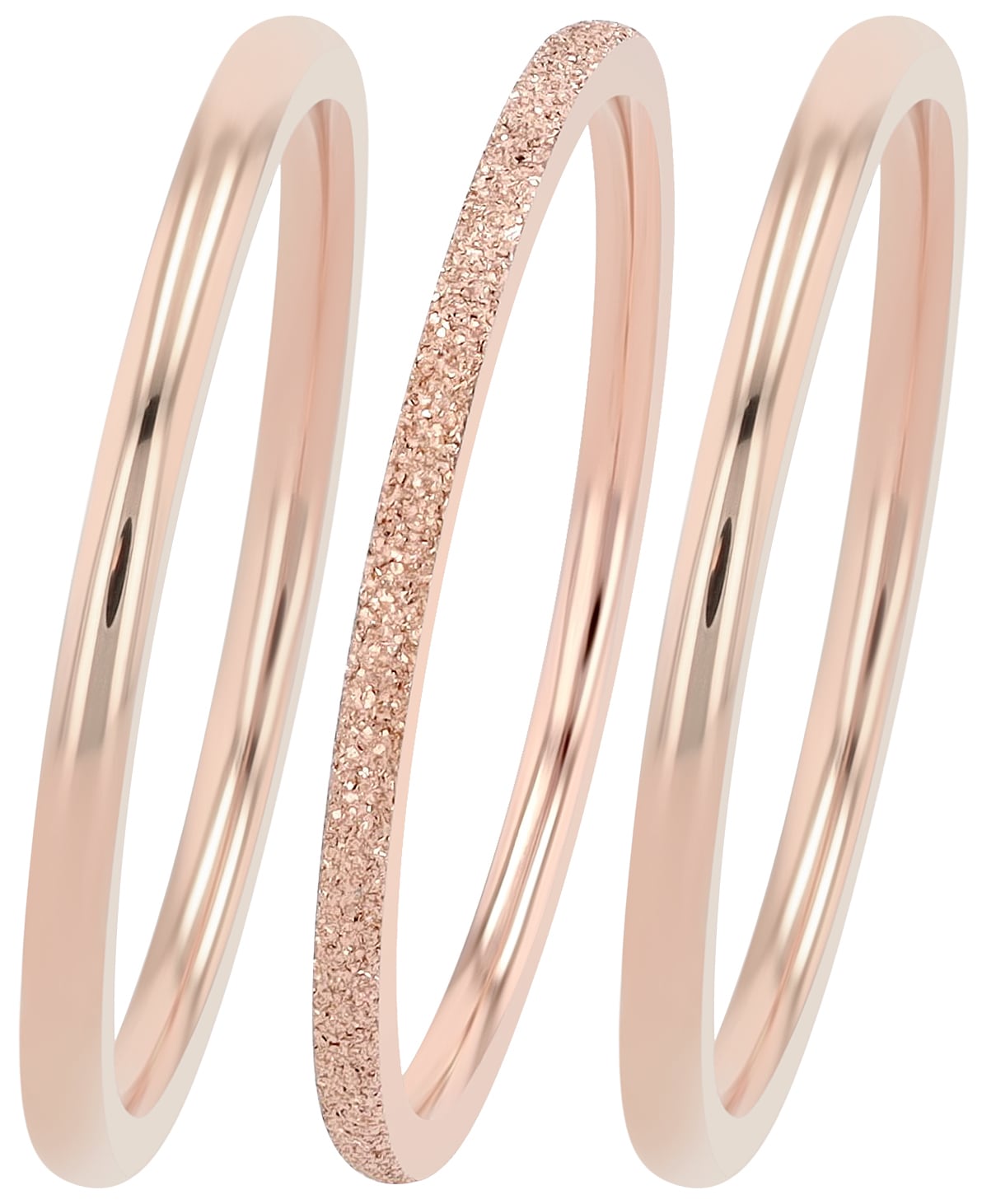 Fingerring ADELIA´S "Damen Ring aus Edelstahl" Gr. 56, gold, Fingerringe, Damen, 56, Edelstahl, Fingerring 5