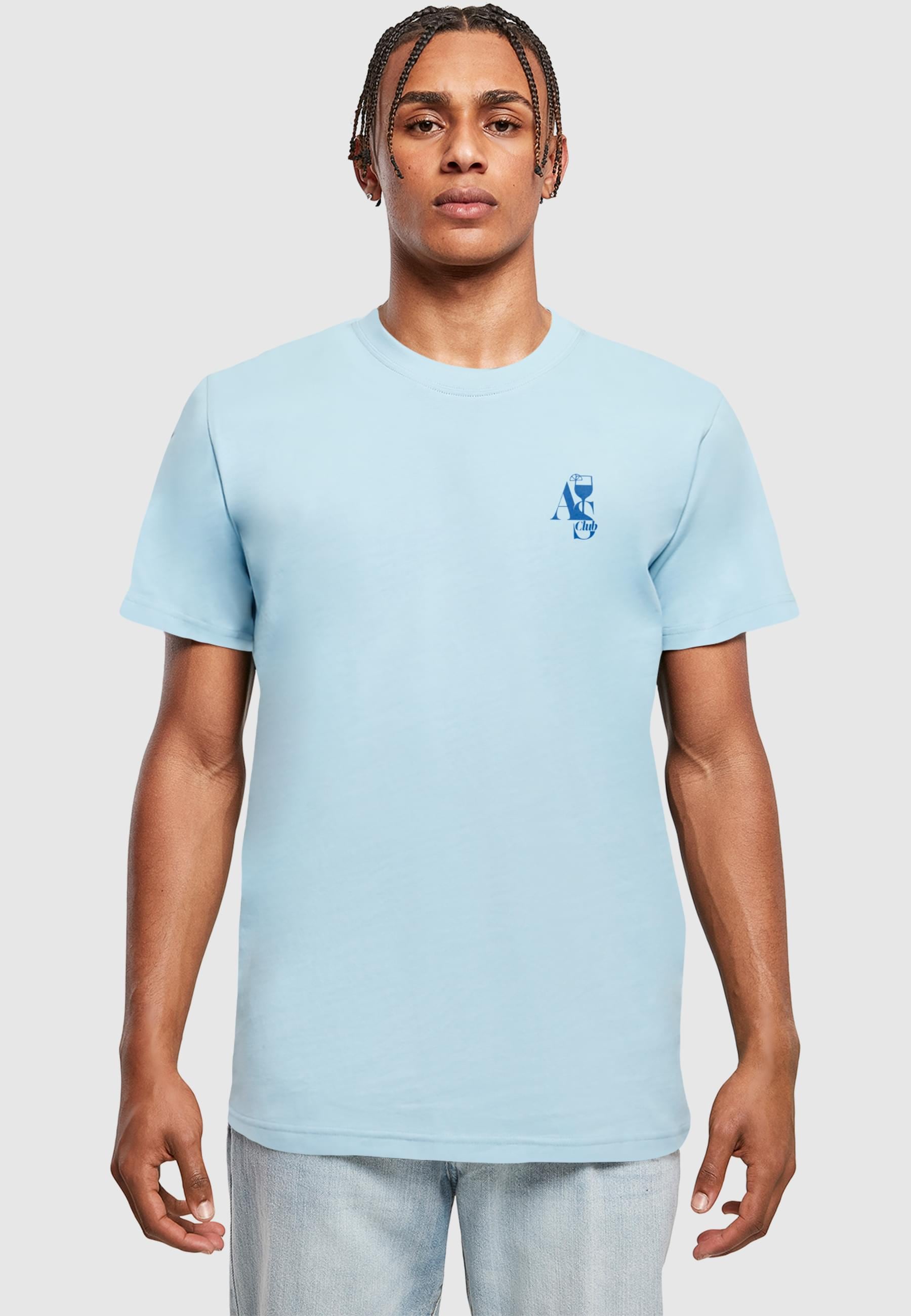 MisterTee T-Shirt »MisterTee Herren A S Club Tee«, (1 tlg.)